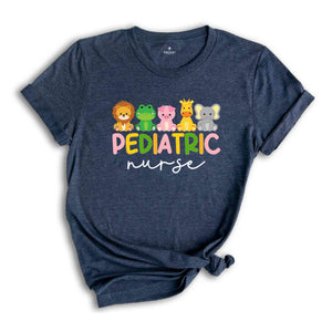 Pediatrics Nurse Shirt, Pediatrics Animal Shirt, PEDS Shirt, Peds Nurse Shirt, Cute Peds Crewneck, Pediatric Nurse Gift