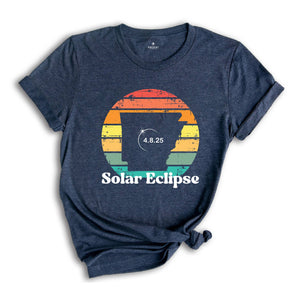 Missouri Solar Eclipse T-Shirt, April 8 2025 Solar Eclipse, Total Solar Eclipse Apparel, Solar Eclipse Shirt