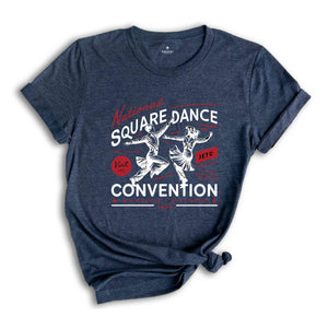 Vintage Style Tee, National Square Dance Convention Tee, 1979 Milwaukee Dance Convention Tee, Vintage Convention, Convention T Shirt