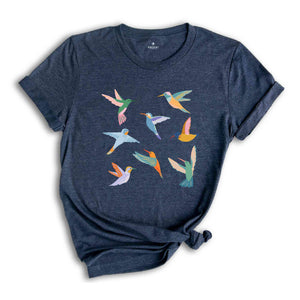 Bird Lover Shirt, Gift For Bird Lover, Birds T-Shirt, Nature Lover Shirt, Birds On Wire Shirt, Nature Shirt