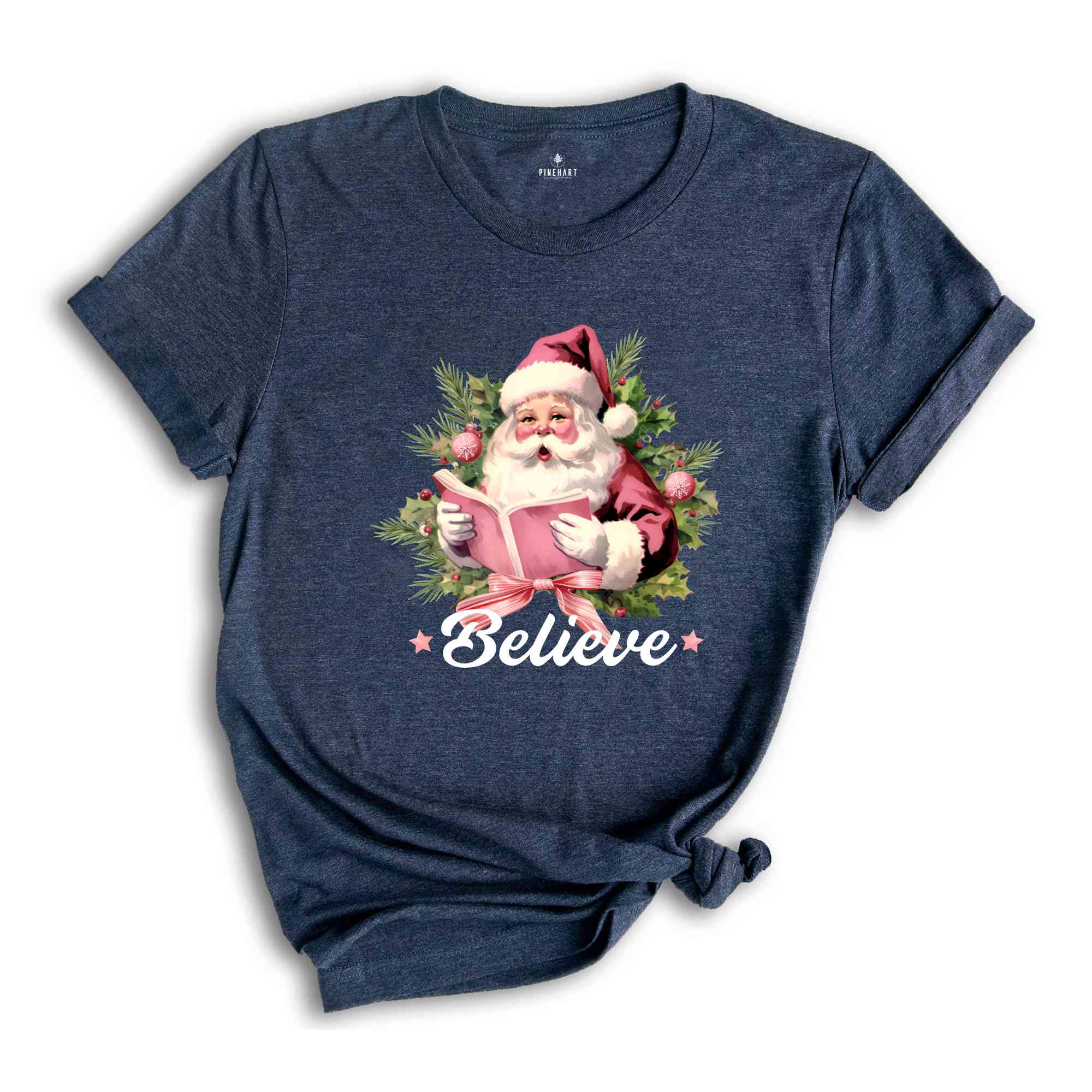 Christmas Believe Shirt, Santa Shirt, Christmas Gift, Christmas Party Shirt, Christmas Shirt, Womens Christmas, Most Wonderful Time