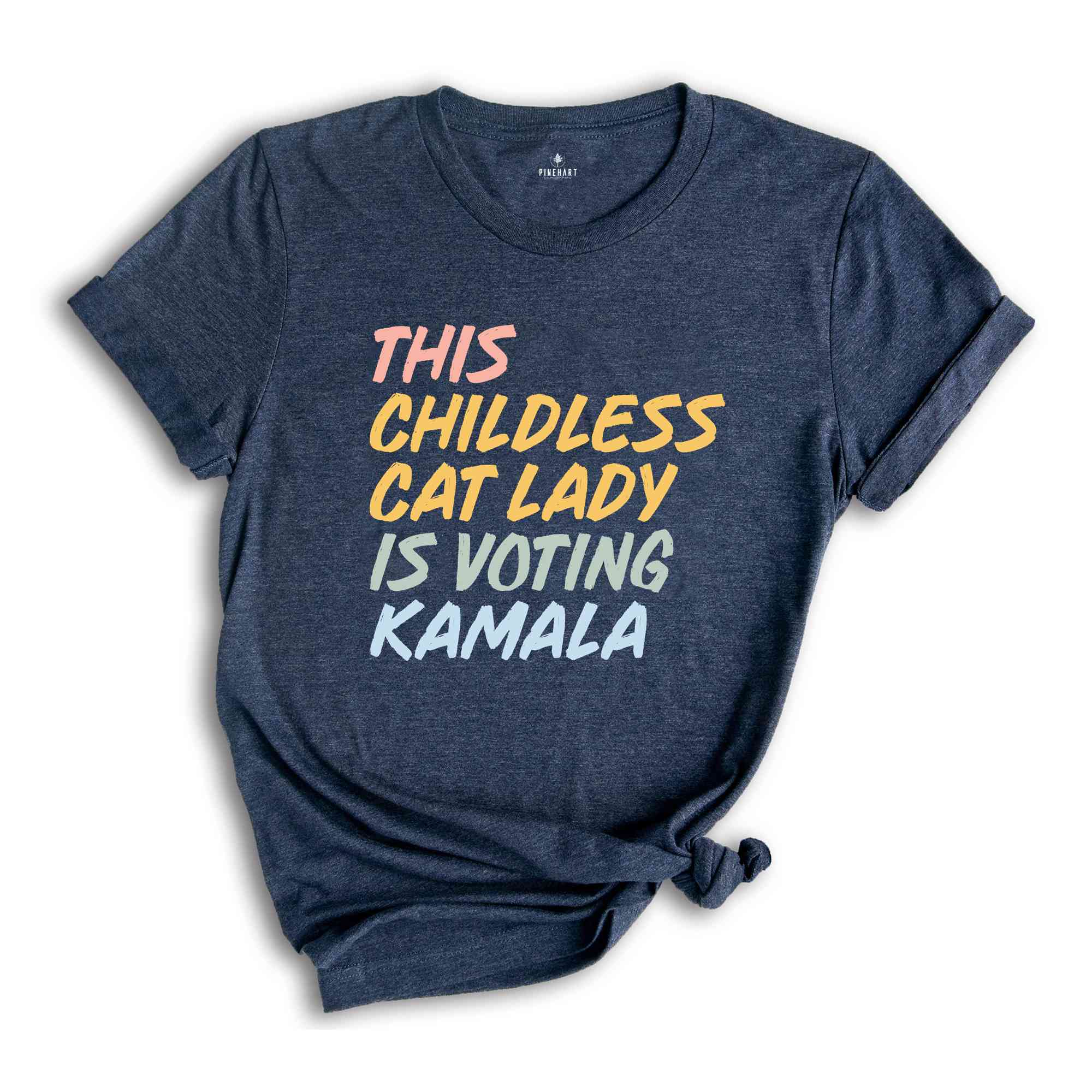 This Childless Cat Lady Is Voting Kamala T-Shirt, Kamala Harris 2024 Tee, Kamala Shirt, Usa Elections 2024 Shirts