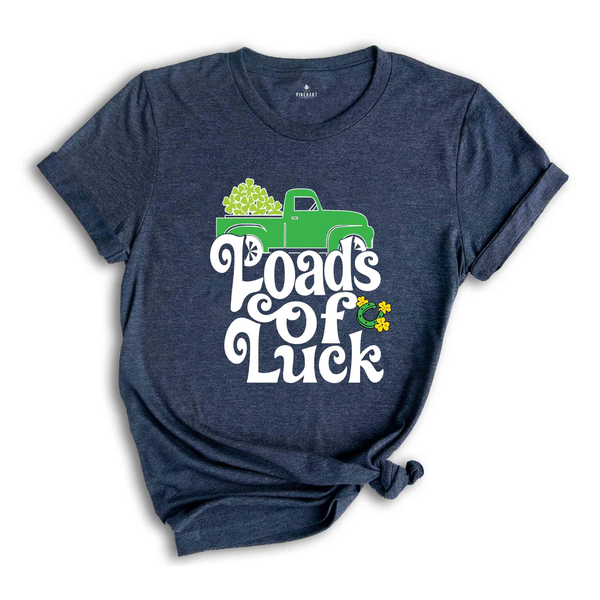 Loads Of Luck Saint Patrick Shirt, Four Leaf Clover Shirt, St. Patrick's Day Tee, St Patrick's Day Shamrock Shirt, Loads of Luck Truck Tee