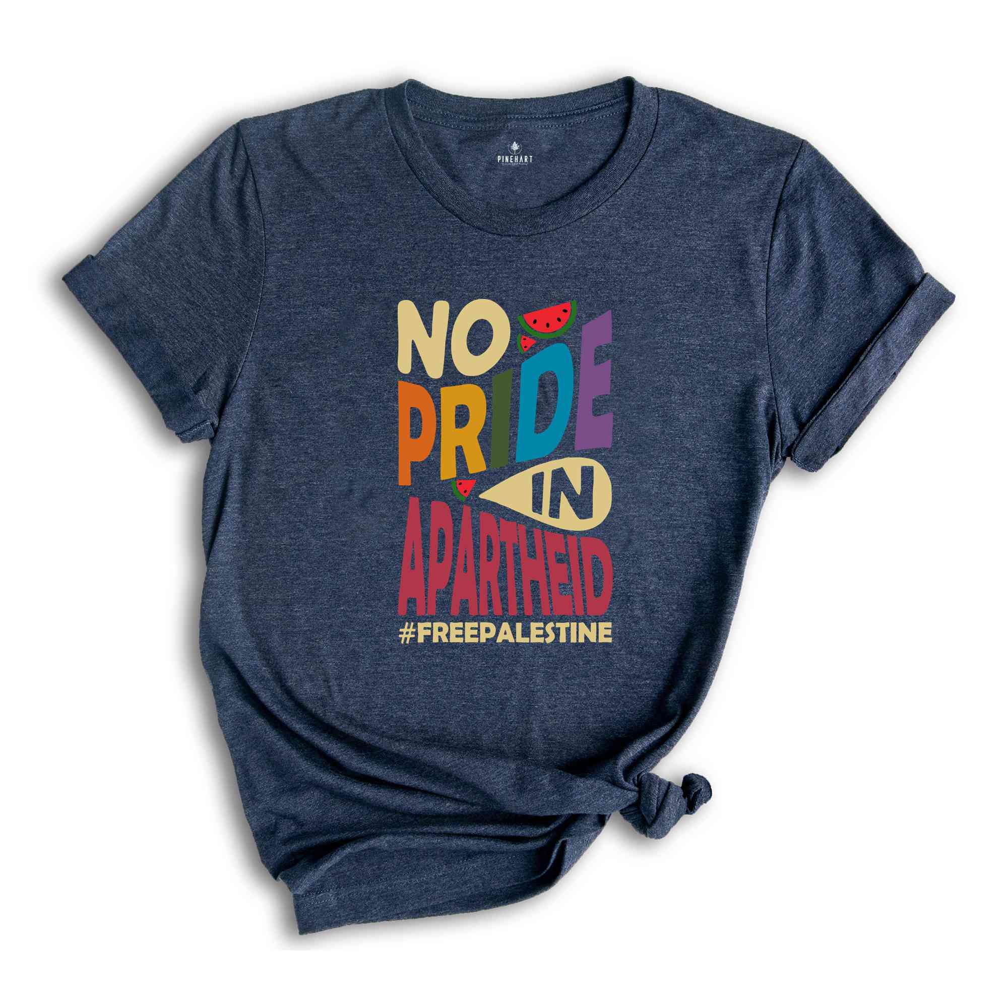 No Pride In Apartheid Shirt, Free Palestine Shirt, Activist Gift, Palestine Watermelon Shirt, Palestine Pride Shirt, Support Palestine Shirt