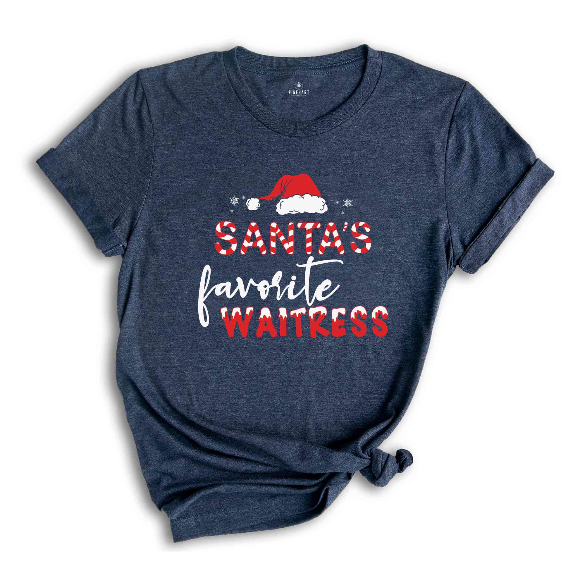 Santa's Favorite Waitress Shirt, Santa Shirt, Christmas Party Shirt, Christmas Gift, Bartender Shirt, Bartender Gift, New Year Shirt