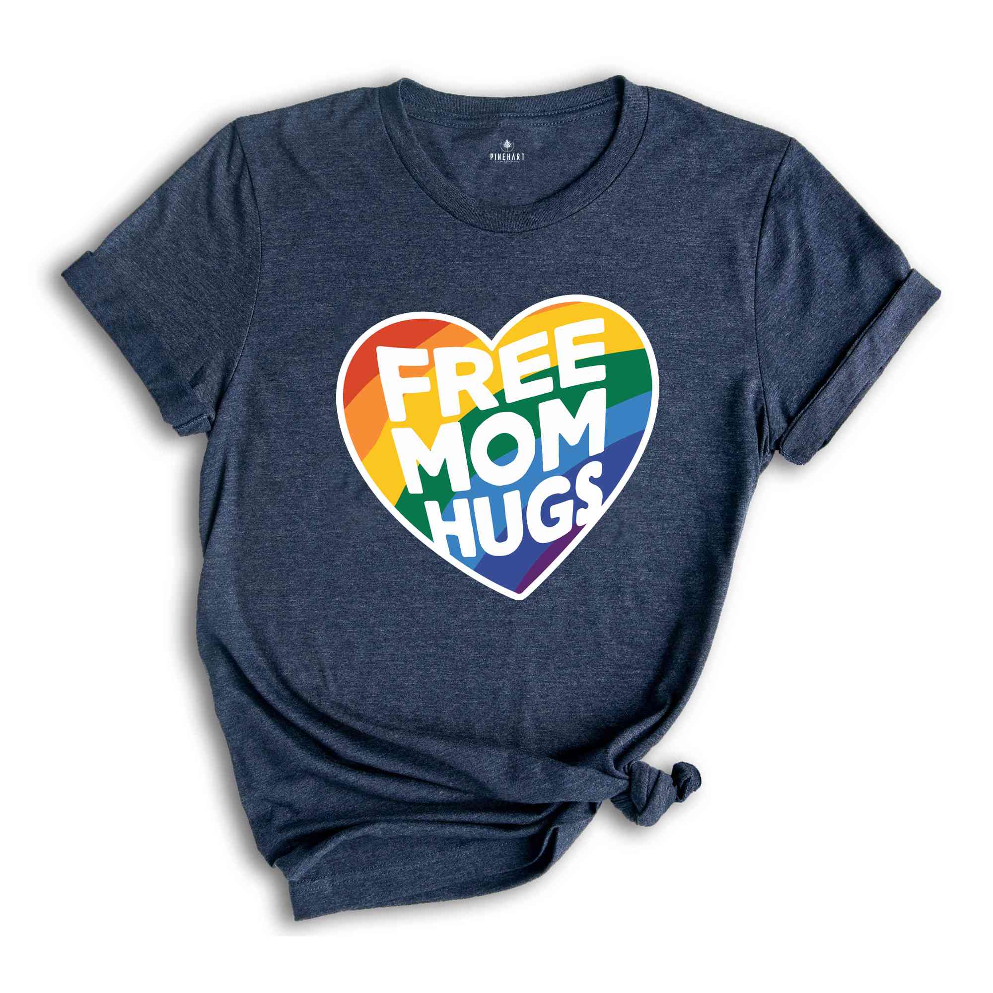 Free Mom Hugs Shirt, Love Is Love, Pride Heart Shirt, Equality Shirt, Queer Shirt, Funny Gay Pride Tank, LGBT Pride Gift