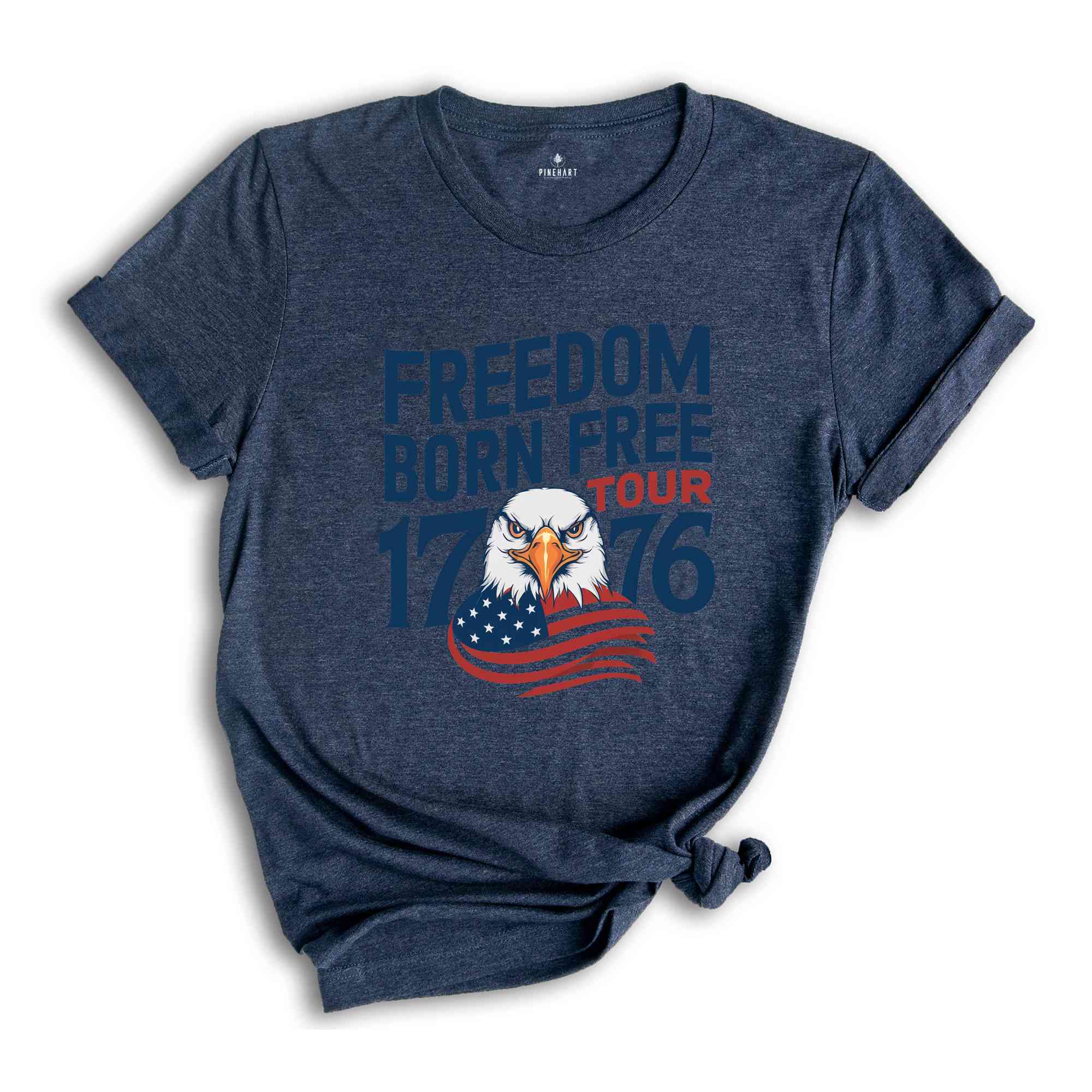 Retro 4th of July Shirt, Freedom tour, Red White and Blue, Eagle America shirt, Fourth of July Shirt, Independence Day Tee