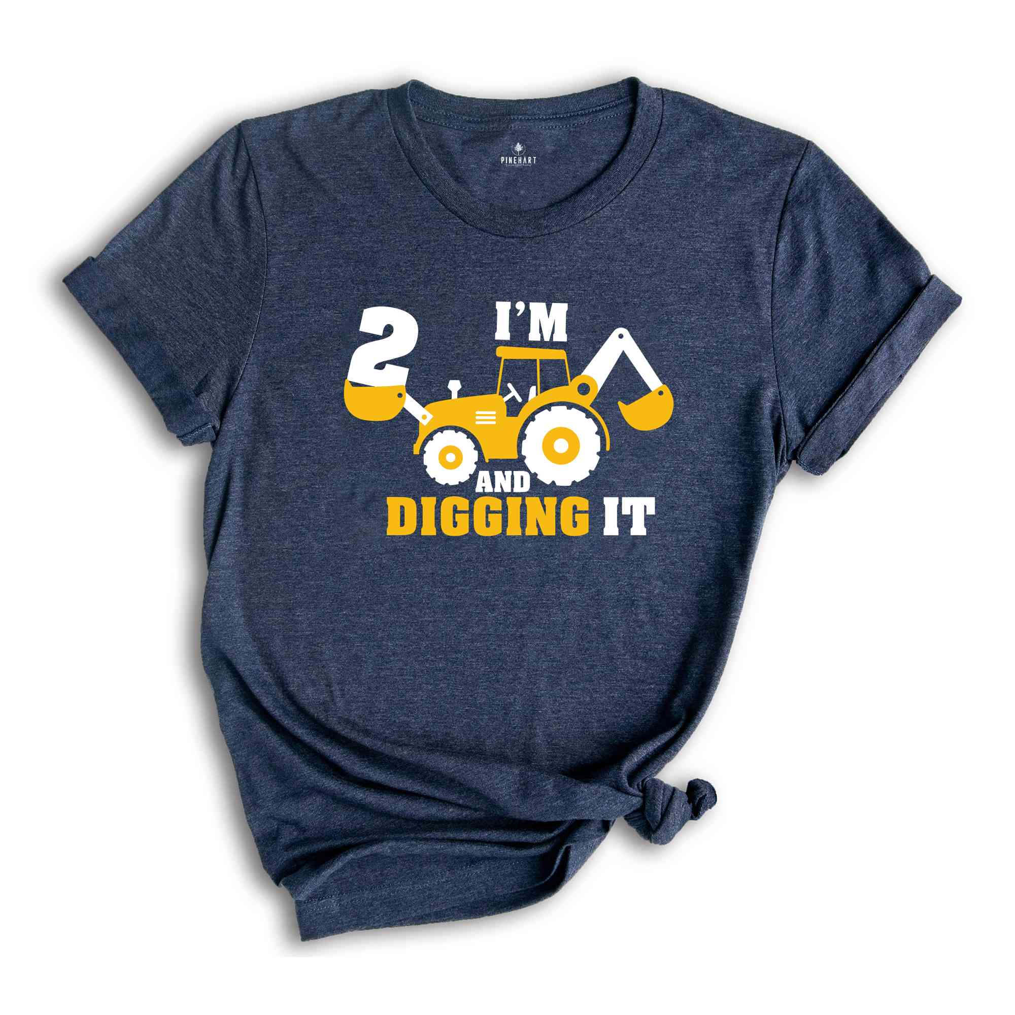 Construction Crew Shirt, Two and Diggin' It, Birthday Boy Shirt, Dump Truck Birthday, Excavator Birthday, Construction Crew Shirt