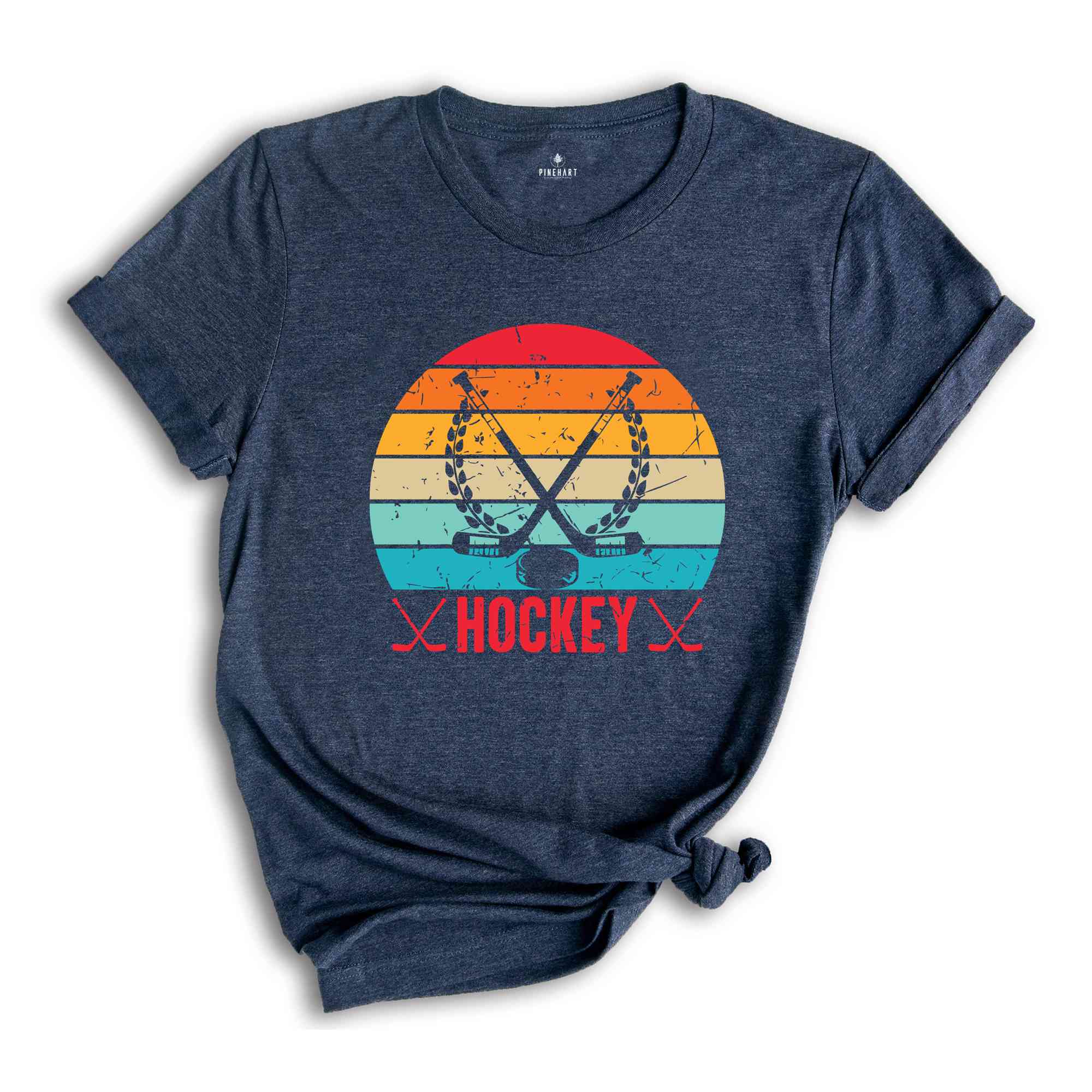 Hockey Team T-Shirt, Minimalist Hockey Player Shirt, Aesthetic Coach Shirt, Match Day Tee, Gift For Hockey Lover