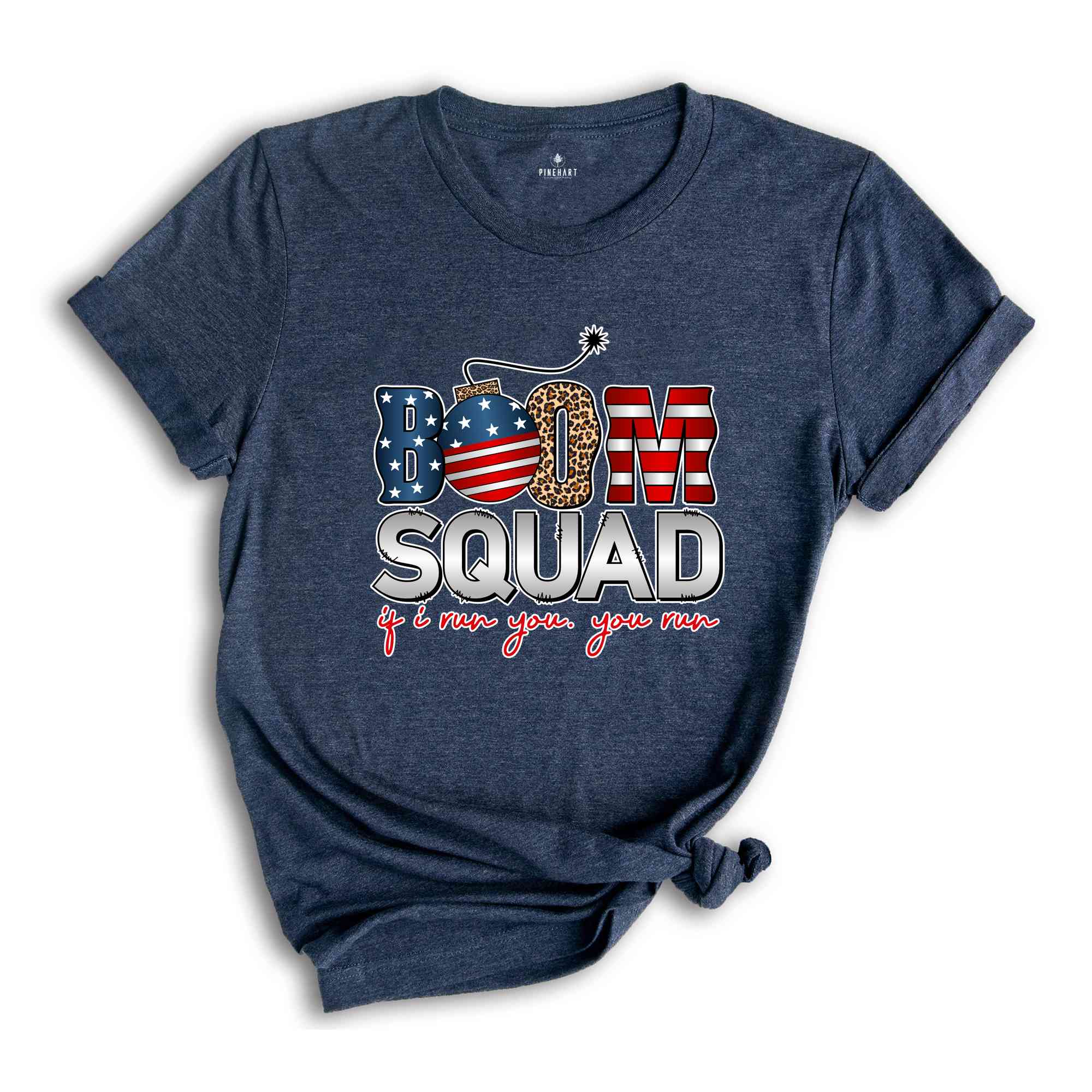 Boom Squad If I Run You You Run Shirt, Patriotic Shirt, Independence Day Shirt, 4th Of July Shirt, Retro America Shirt