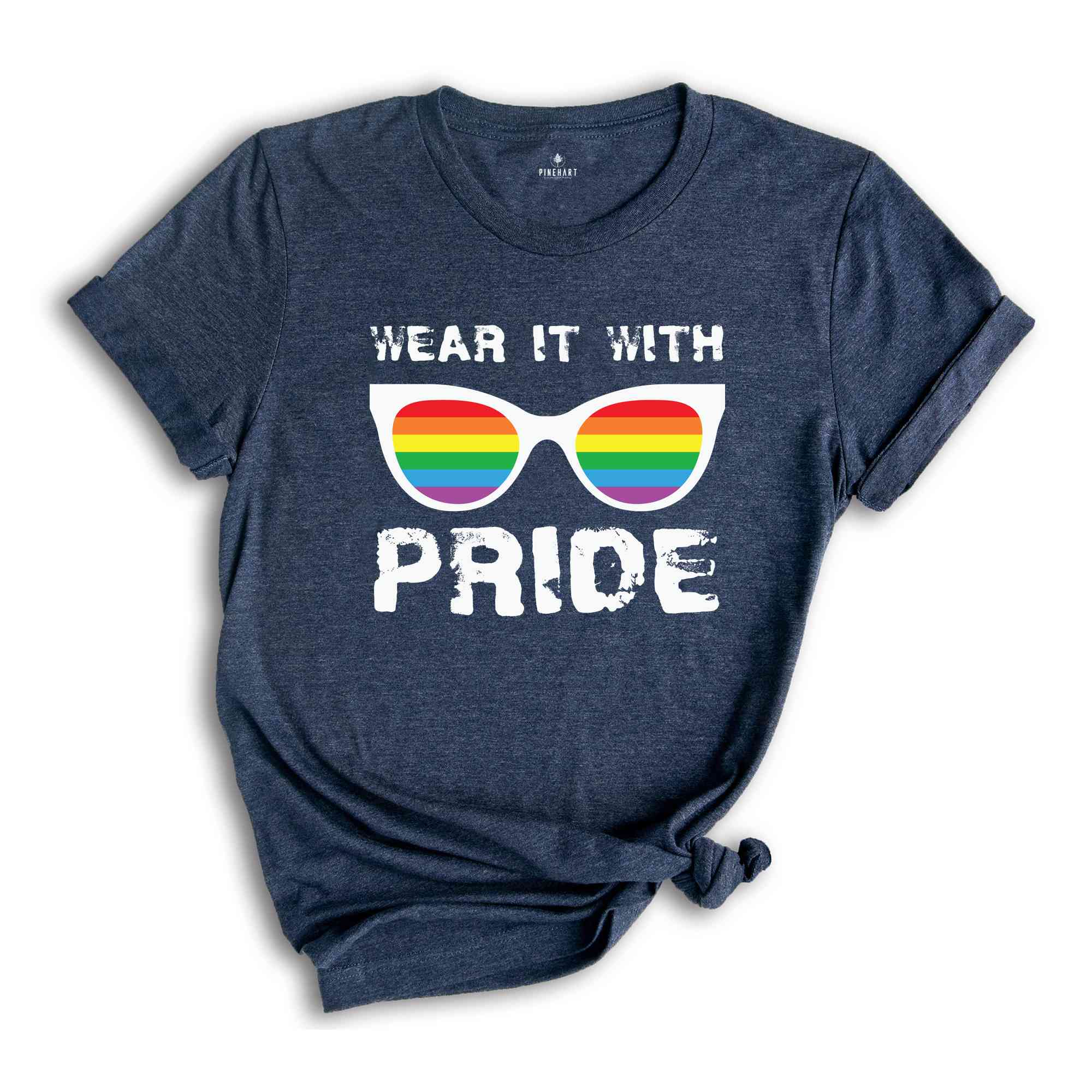 Wear It With Pride Shirt, Rainbow Pride Shirt, Queer Shirt, Pride Ally Shirt, Love Is Love, Equality Shirt, Gay Pride Shirt