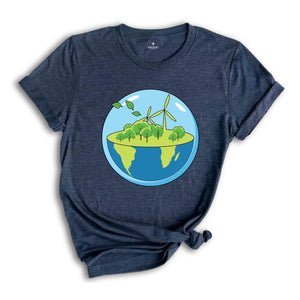 Save The World Shirt, World Earth Day Shirt, Ecology World Shirt, Save The Planet Shirt, Recycling Shirt, Inspirational Shirt