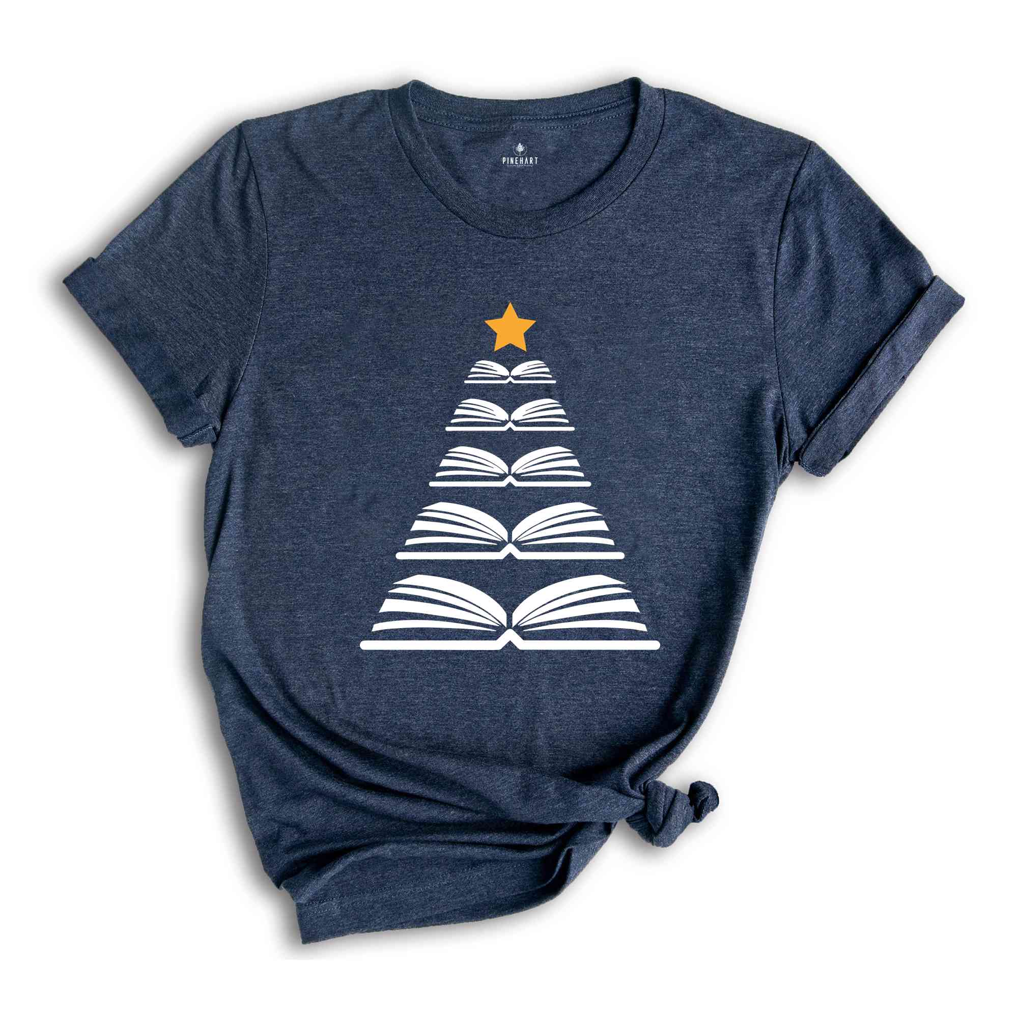 Books Tree Christmas Shirt, Cute Christmas Tee, Christmas Gift, Book Lovers Christmas Gift, Bookworm Christmas Shirt, Gift For Teachers