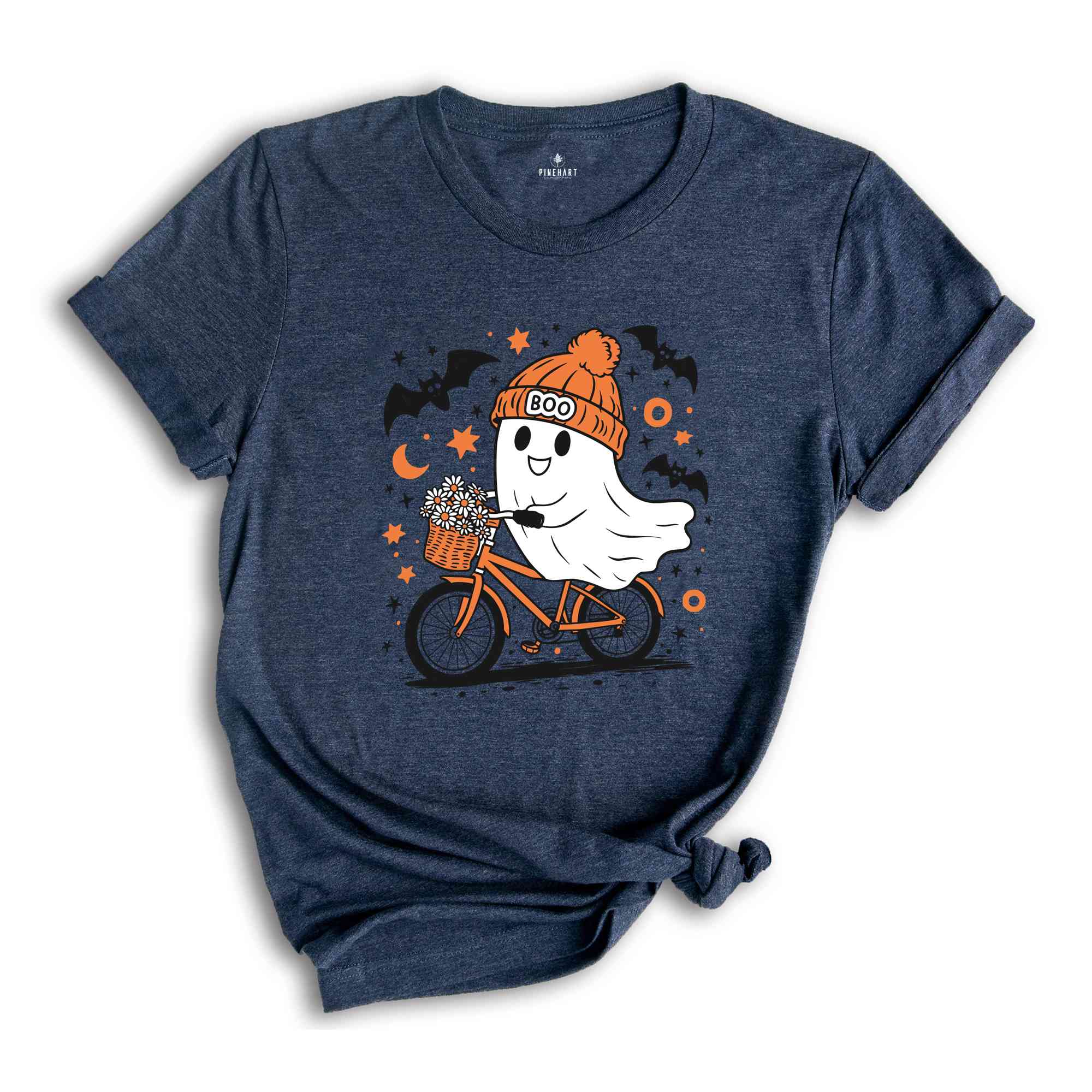 Cute Halloween Ghost T-Shirt, Halloween Shirt, Fall Shirt, Halloween Party Shirt, Spooky Season Tee, Halloween Gifts