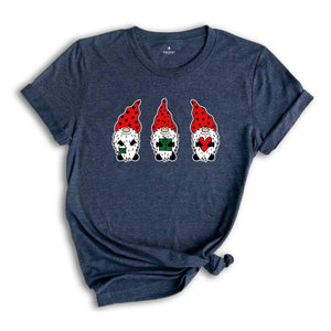 Cute Christmas Gnomes Shirt, Christmas Gift, 2024 Christmas Tee, Gnomes Shirt, Holiday Shirt, Gnomes Family Shirt