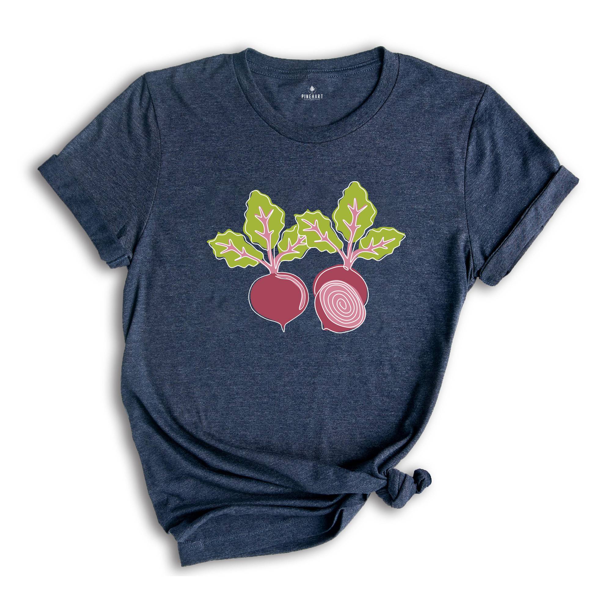 Beet T-Shirt, Vegetable Lovers Shirt, Gifts For Gardeners, Foodie Shirt, Gardening Shirt, Botanical Gifts