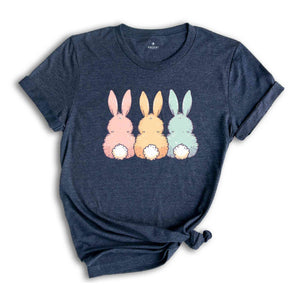 Cute Bunny Tails Shirt, Happy Easter Shirt, Easter Bunny Shirt, Rabbit Tail Shirt, Cute Easter Shirt, Bunny Lover Shirt, Easter Day Shirt