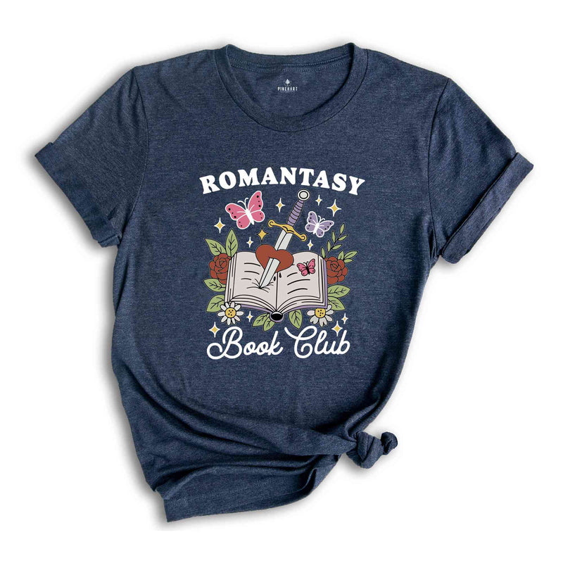 Romantasy Book Club Shirt, Romantasy Shirt, Romance Reader Shirt, Romance Reader Gifts, Bookish Shirt, Book Lover Gift, Reading Club Tee