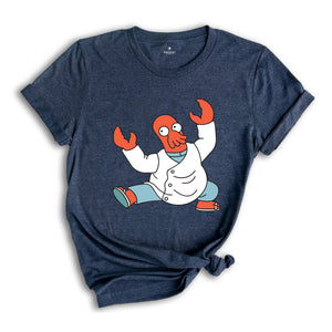 Futurama Zoidberg Shirt, Funny Futurama Shirt, Dr. Zoidberg Shirt, Funny Cartoon Shirt, Futurama Fan Gift, 90S Cartoon Tv Shows