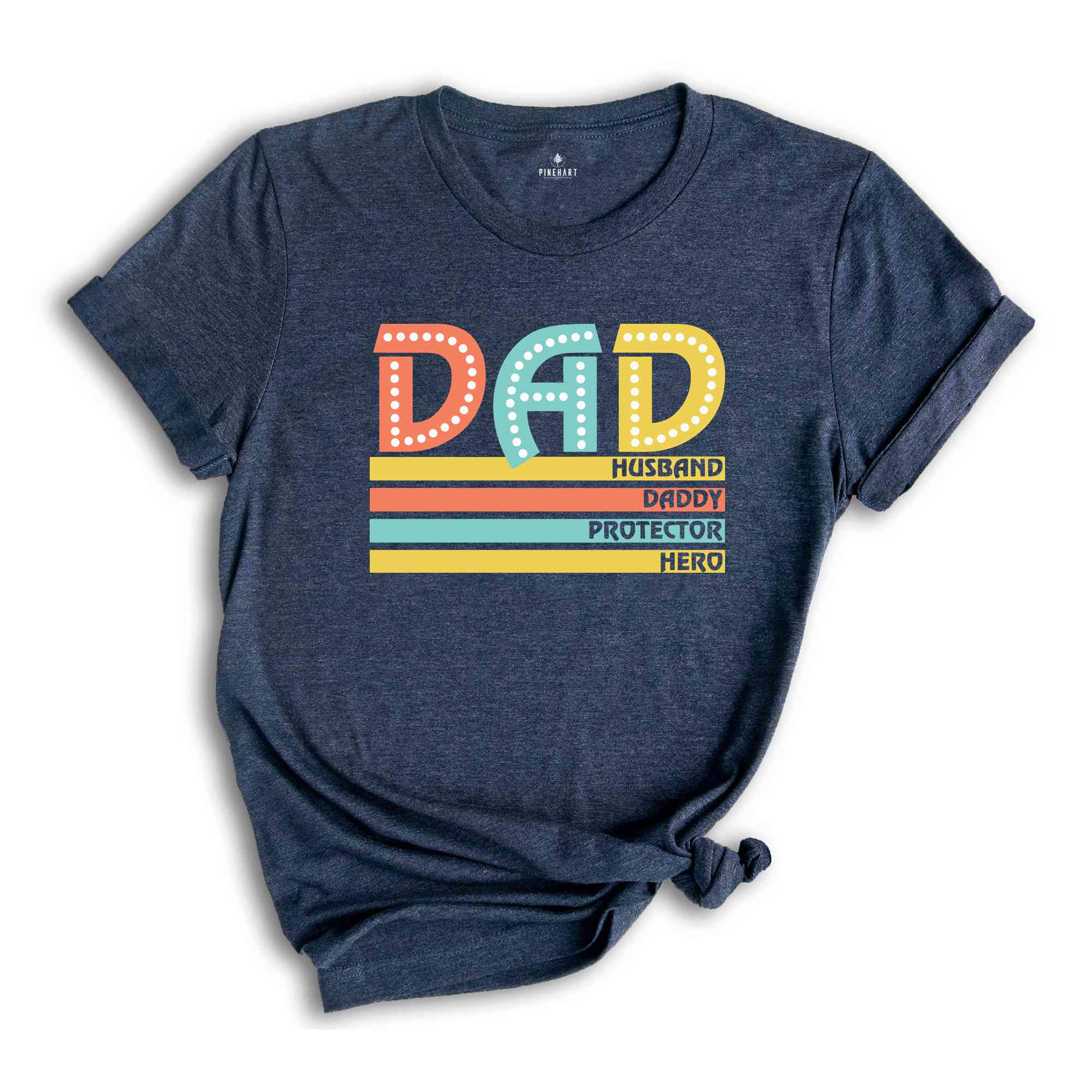 Dad Husband T-Shirt, Protector Hero Shirt, Father's Day Gifts, Father's Day Shirt, Dad Birthday Gifts