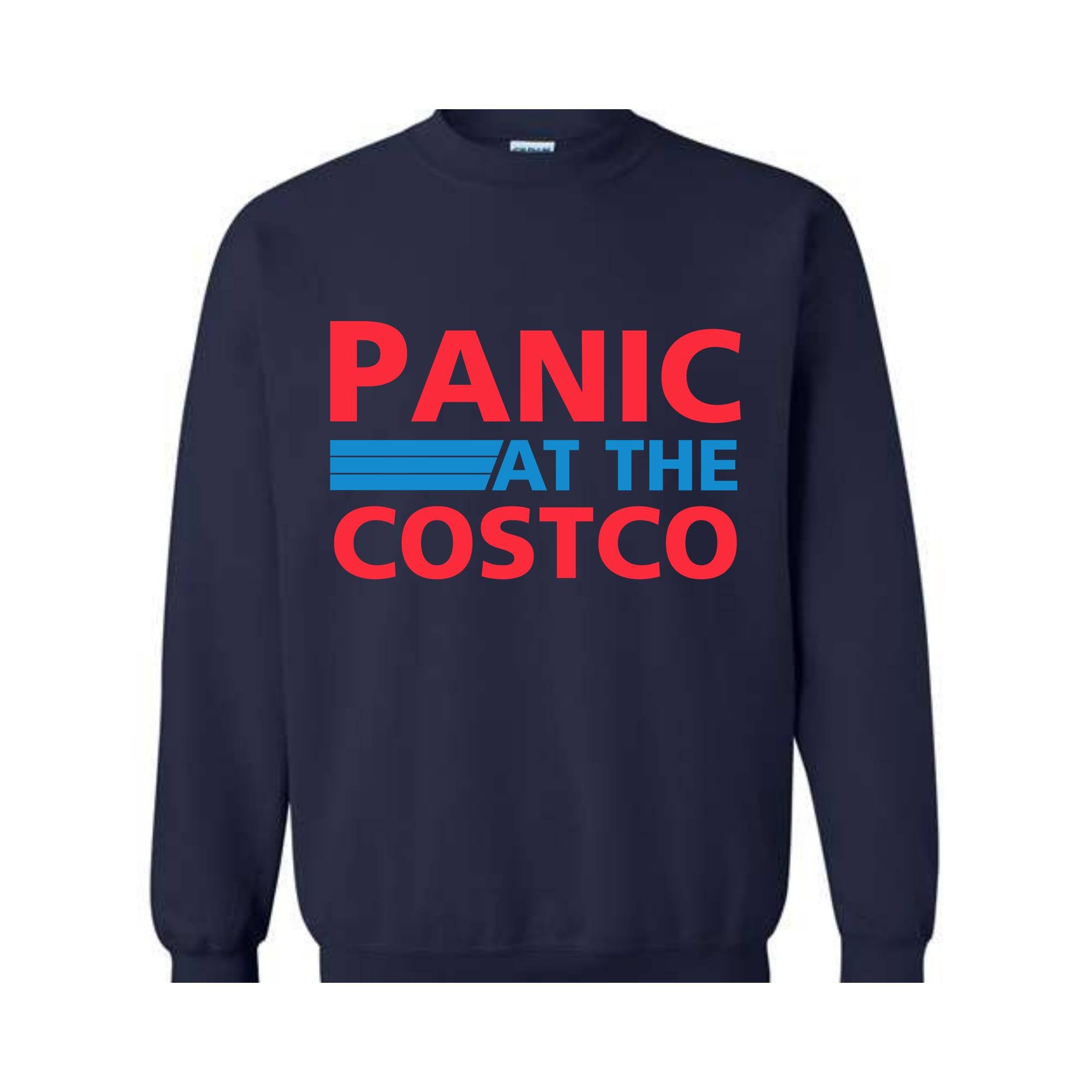 Panic At The Costco Sweatshirt, Retro Costco , Costco Lovers, Funny Costco , Washed , Costco Gifts