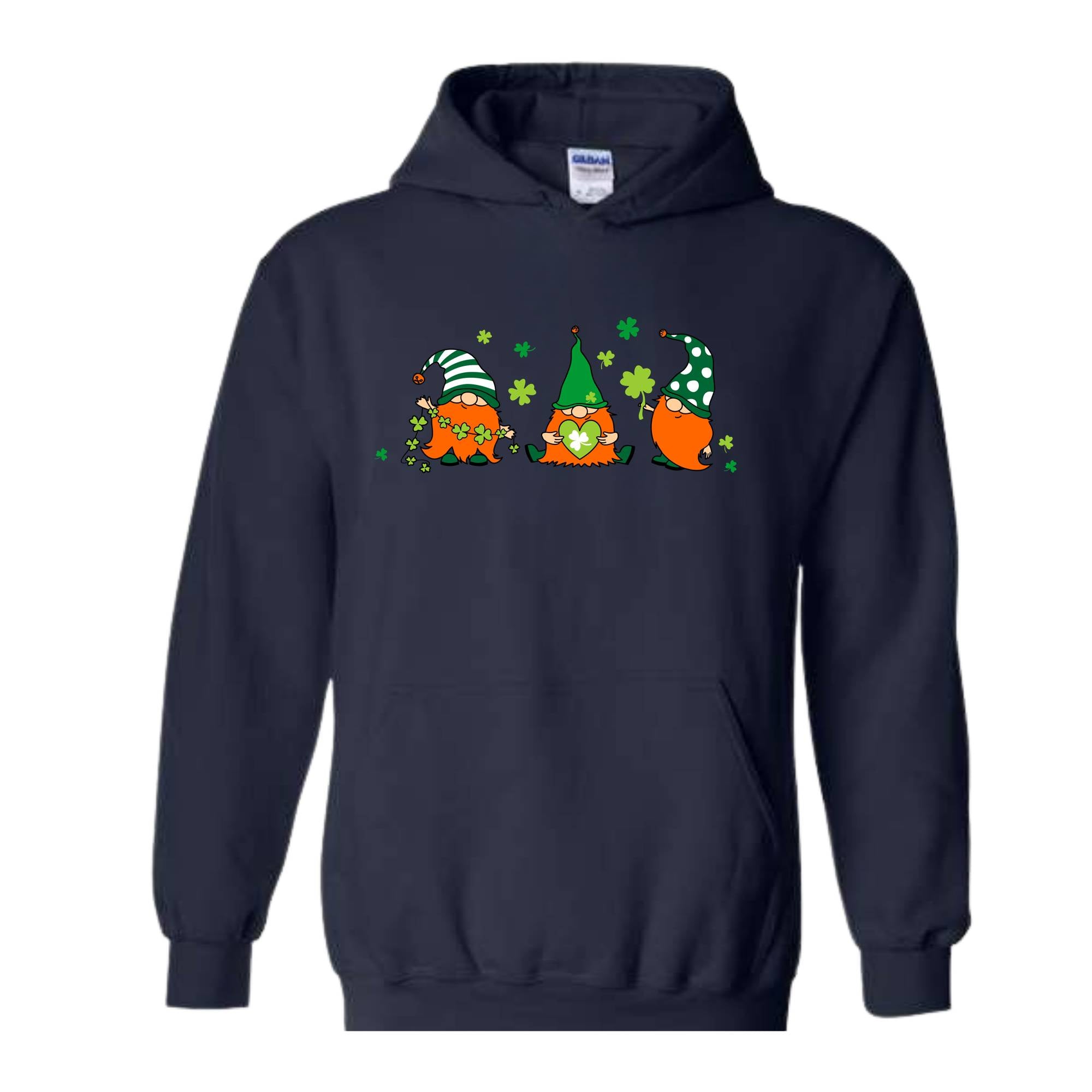 Shamrock St Patricks Day Sweatshirt, Lucky Clover Sweater, Irish Green Shirt, Festive Apparel, Lucky