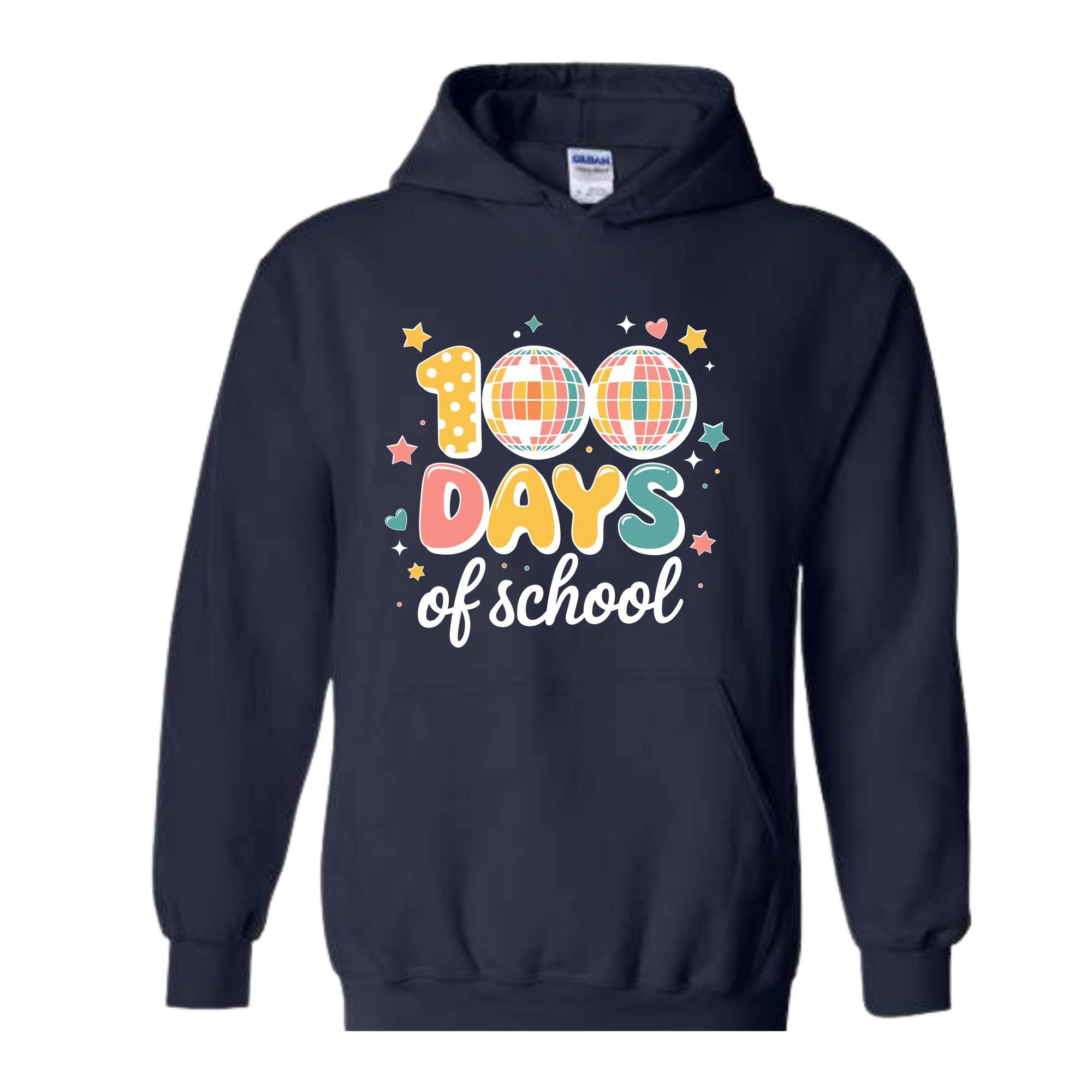 100 Days of School Sweatshirt, 100 Day Hoodie, 100th Day Of School Celebration, Student Hoodie, Back to School Hoodie, Gift For Teacher