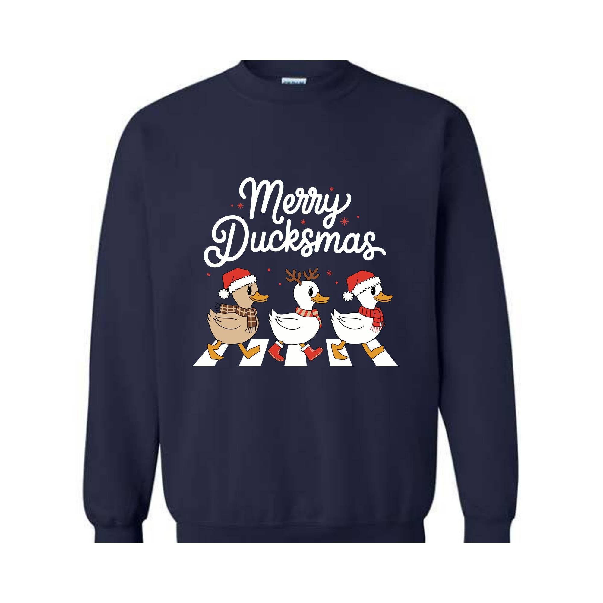 Merry Ducksmas Sweatshirt, Ducks Christmas Sweatshirt, Funny Ducks Christmas Hoodie, Duck Lover Hoodie, Holiday Hoodie, Mom Gift