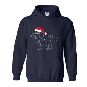 Christmas Dachshund Sweatshirt, Santa Dachshund Sweatshirt, Cute Dachshund Sweatshirt, Holiday Dachshund Sweatshirt , Dachshund Sweatshirt