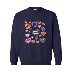 Cute Halloween Sweatshirt, Halloween Gift, Cute Halloween Gift, Spooky Season Shirt, Boo Shirt, Halloween Costume, Spooky Vibes Sweater