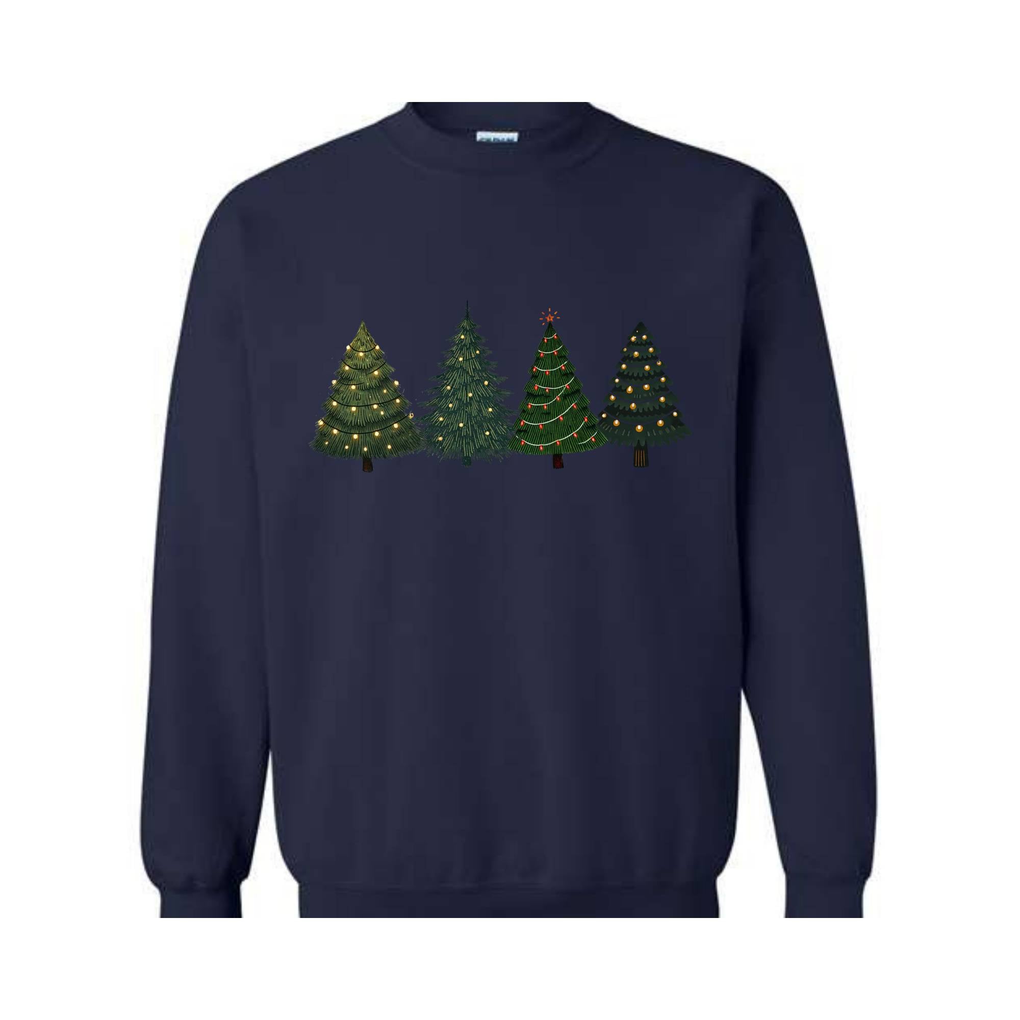 Christmas Tree Sweatshirt, Christmas Sweater, Christmas Tree Sweater, Holiday Sweaters for Women, Christmas Tree Holiday Sweaters Winter