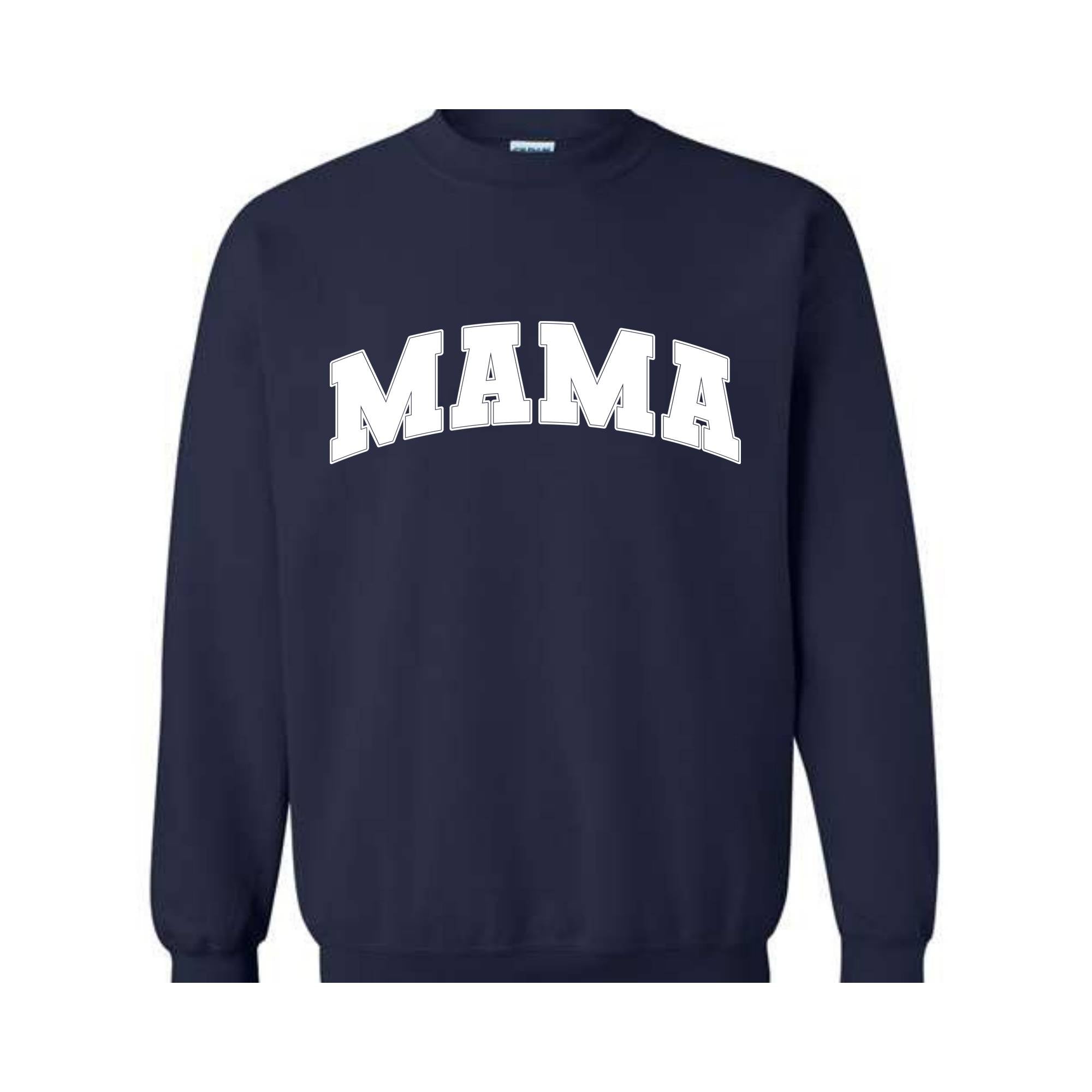 Mama Sweatshirt, Kids Name Custom Sweatshirt, Personalized Kid Names On Sleeve Sweatshirt, Mama Custom Sweatshirt, New Mother Gift