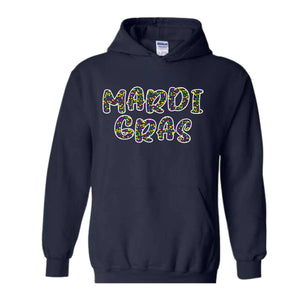 Mardi Gras Sweatshirt, Mardi Gras Pattern, Mardi Gras Celebrations, Mardi Gras Wear, Cute Mardi Sweater