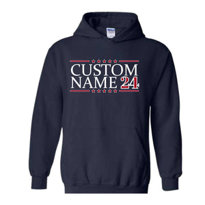 Custom Election 2024 Sweatshirt, Custom USA Election Day Hoodie, Custom President Sweatshirt, Custom Political Sweatshirt, Custom Elec