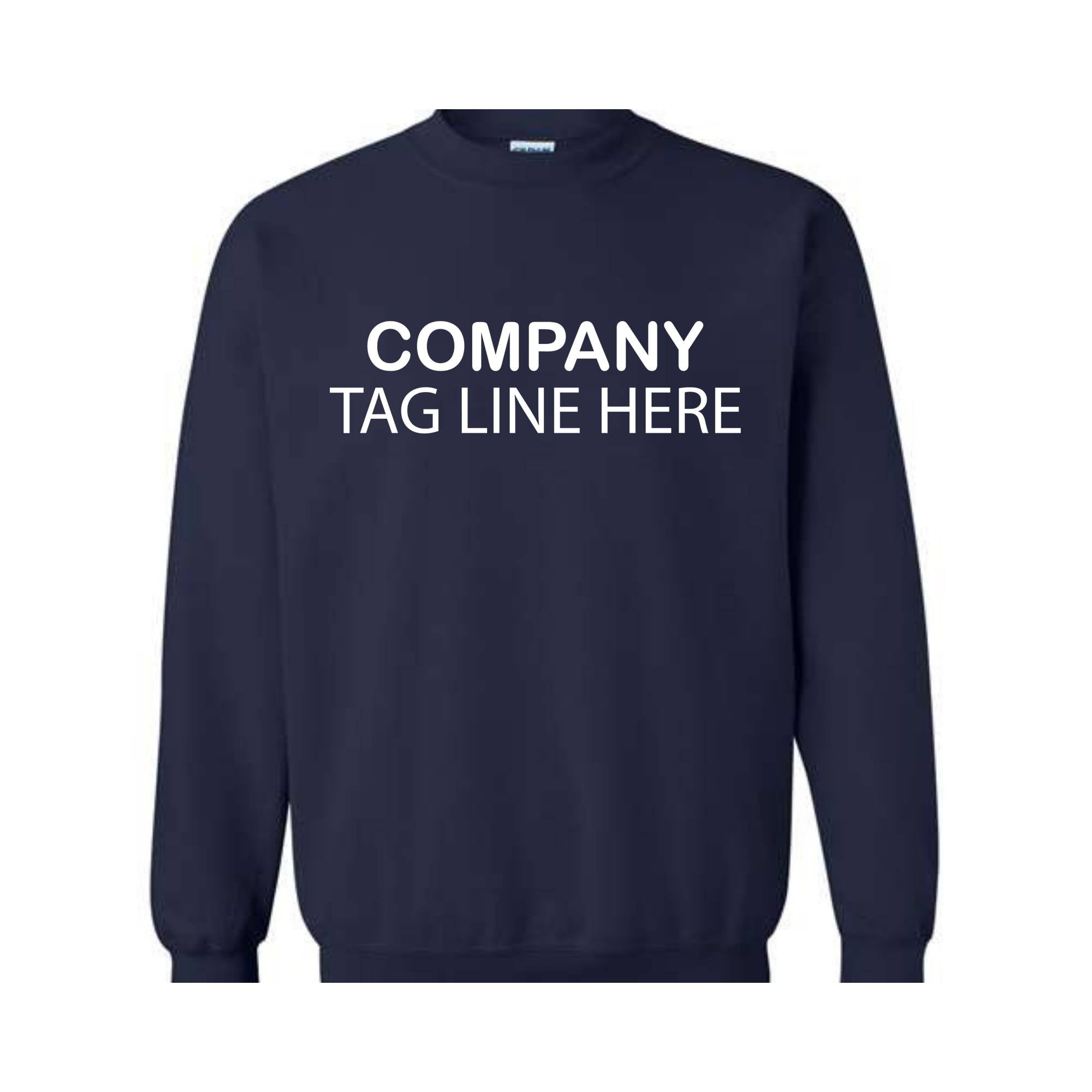 Custom Company Logo Sweatshirt, Custom Matching Sweatshirt, Custom Back And Front Sweatshirt, Personalized Company Custom Sweatshirt