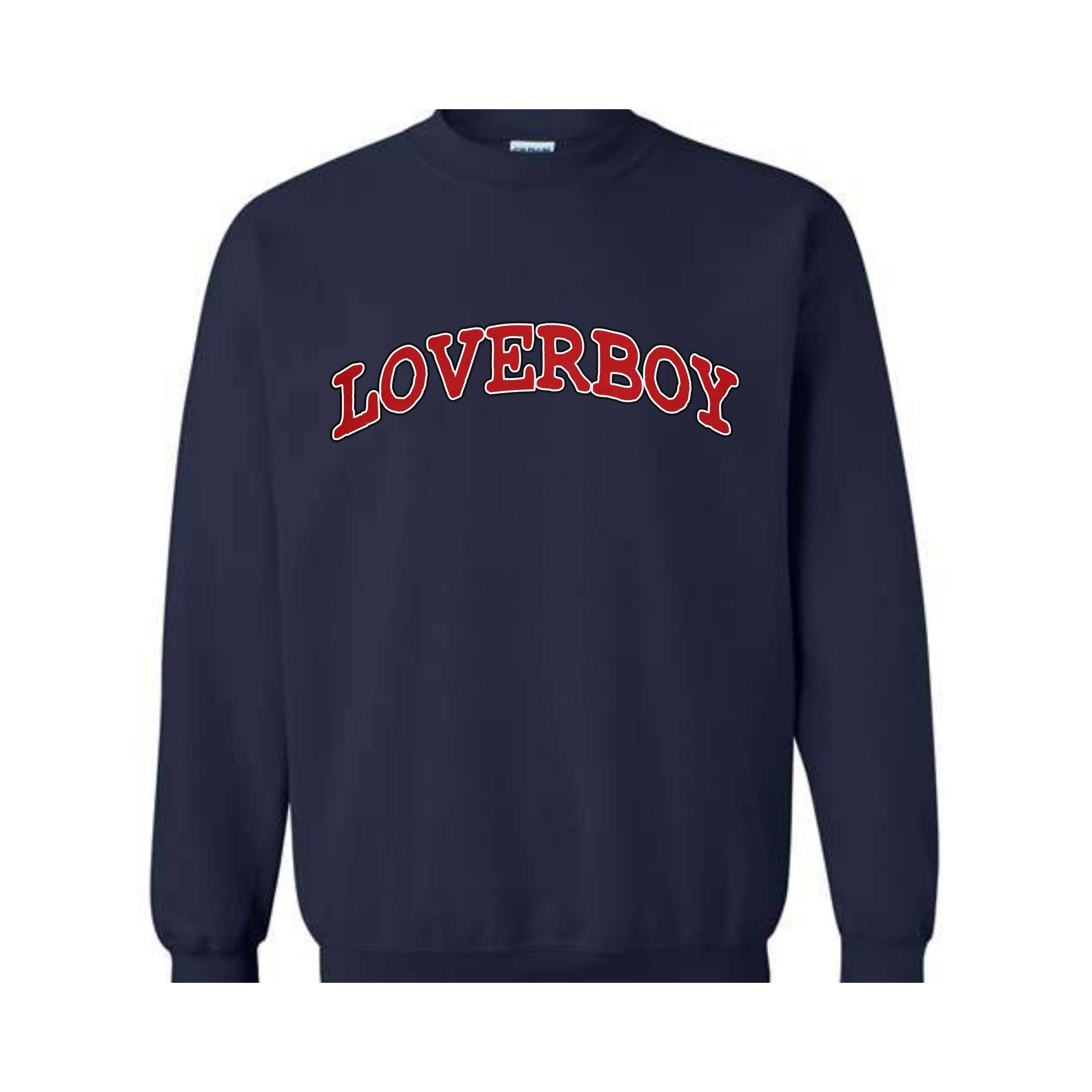 Loverboy Sweatshirt, Canadian Sweatshirt, Rock Lover Sweatshirt, Rock Band Sweatshirt, College Sweatshirt, Vintage Sweatshirt