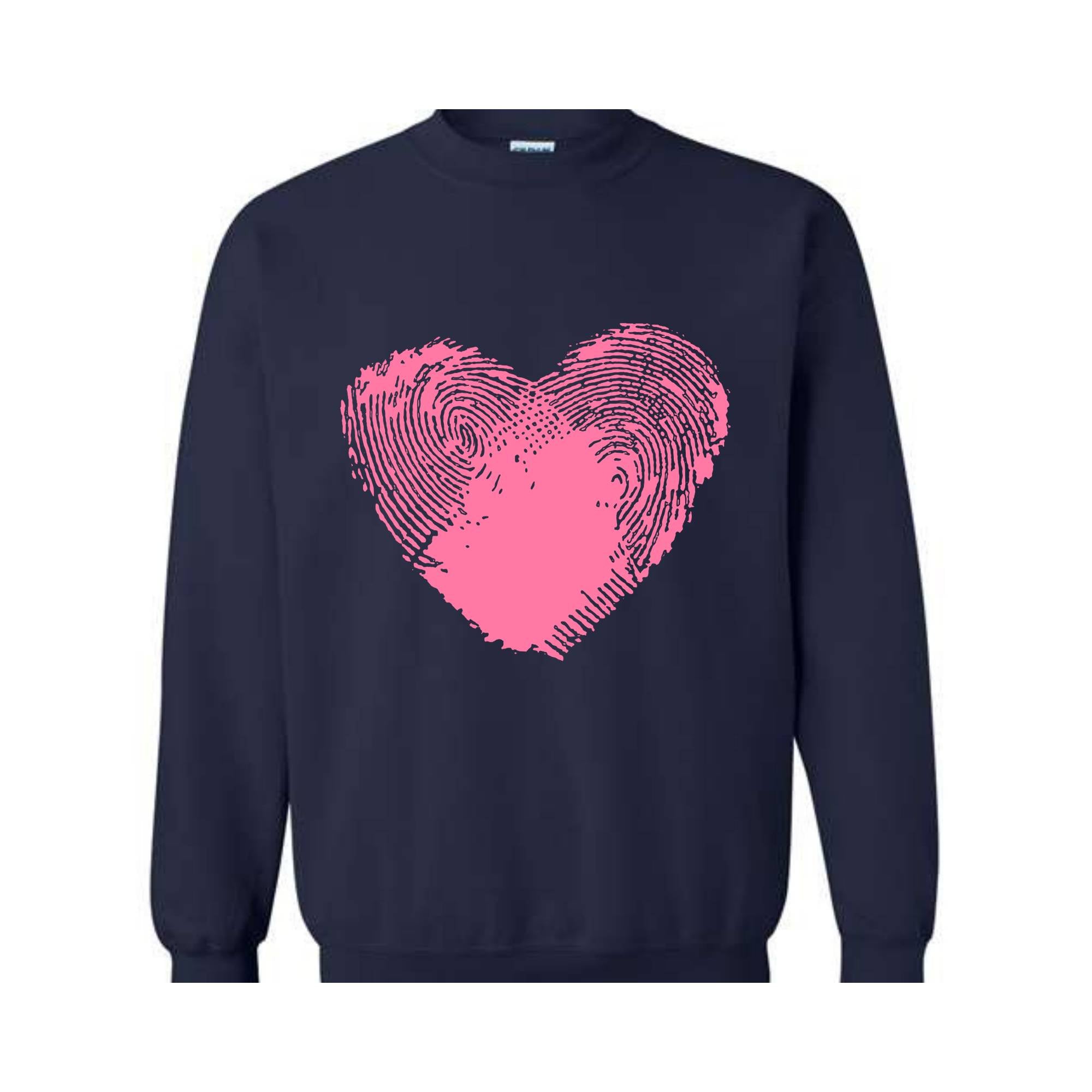 Valentine Sweatshirt, Romantic Love Sweater, Heart SweatShirt , Couples Gift, Cozy Valentines Day Pullover