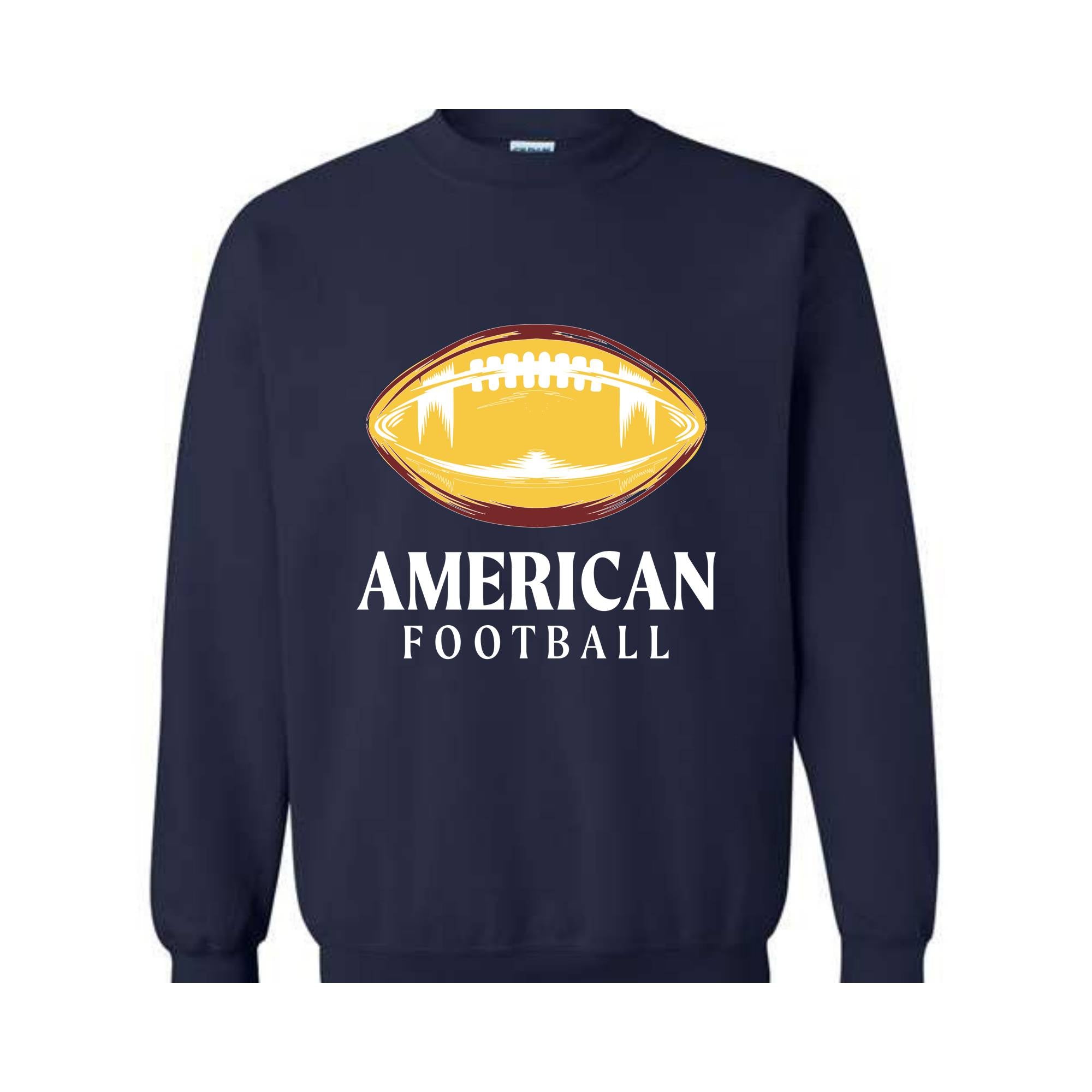 American Ball Sweater, Football Sweater, American Football Sweater, Football Gift Sweatshirt, Trendy Day, Trendy Sweater