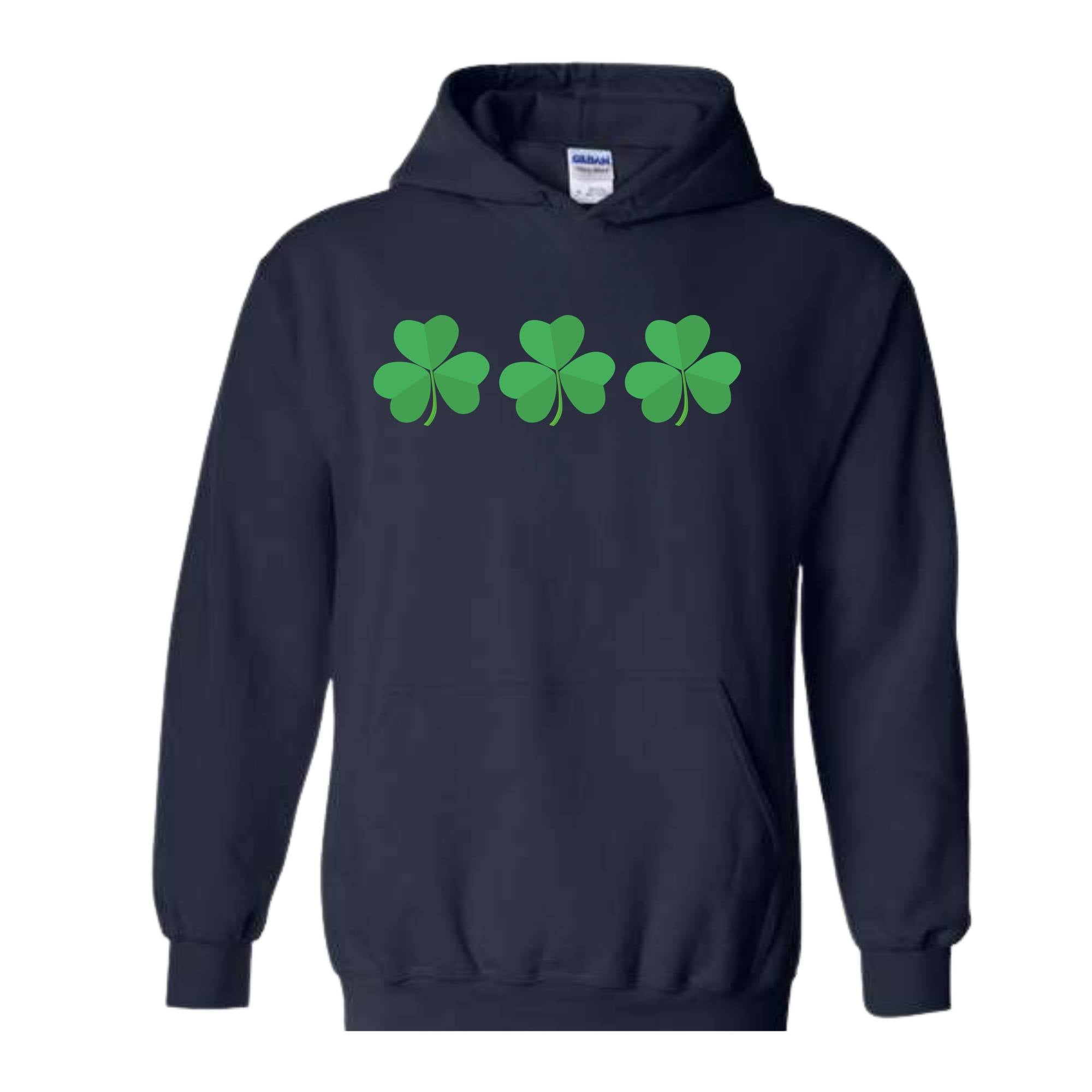 Shamrock St Patrick's Day Sweatshirt, St Patricks Hoodie, St Patrick's Day Gift, Shamrock Hoodie, Lucky Sweatshirt, Lucky Irish Hoodie