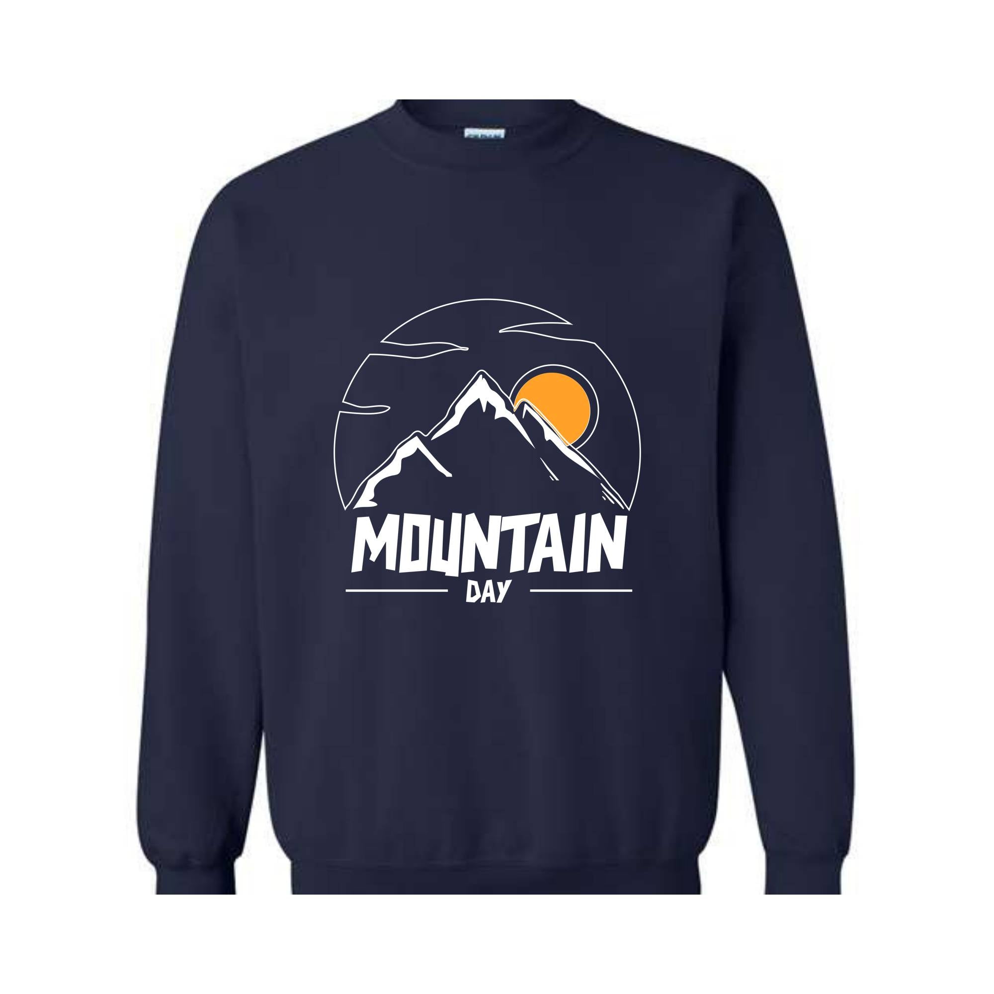 Mountain Day Sweathirt, Happy Weekend Sweatshirt, Positive Sweatshirt, inspirational Sweater, Good Vibes Hoodie