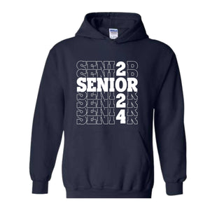 Senior 2024 Sweatshirt, Class of 2024 Sweater, Senior hoodie, Class 2024 Hoodie, Graduation Shirt, High School Graduation Gift