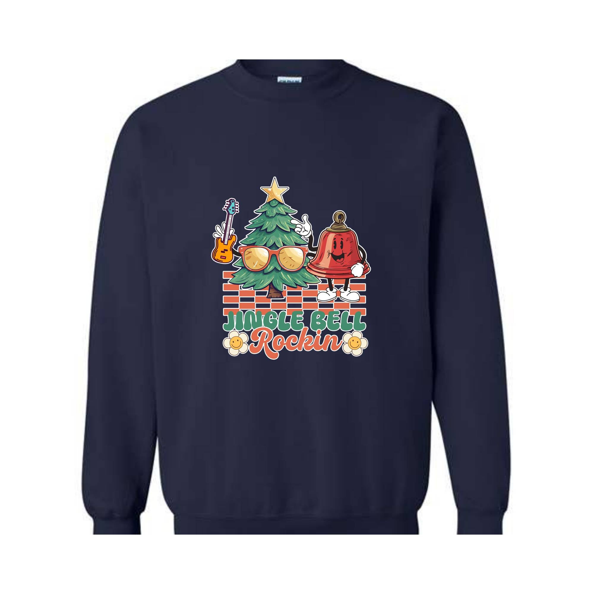 Jingle Bell Rockin' Sweatshirt, Christmas Party Sweater, Christmas Gift, Holiday Shirt, Funny Christmas Shirt, Christmas Party Sweater