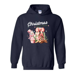 Christmas Sweat Treats Hoodie, Cute Christmas Hoodie, Christmas Gift, Christmas Party, Snowman Hoodie, Women Christmas