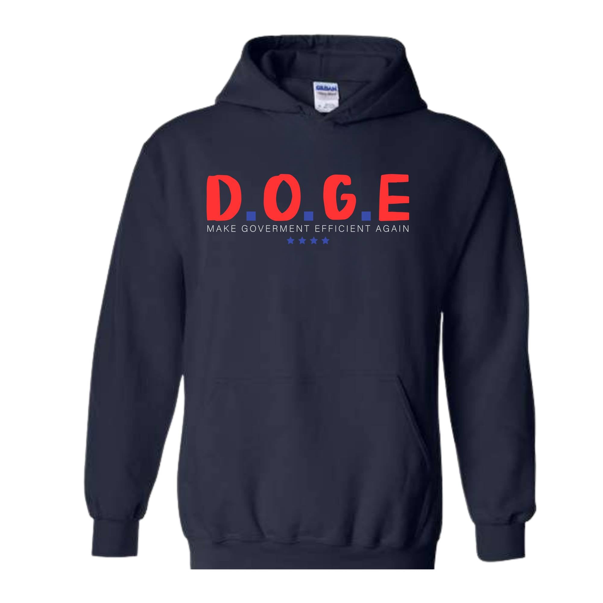 DOGE Department of Government Efficiency Sweatshirt, Trump Musk Hoodie, Political Hoodie, D.O.G.E Hoodie, Funny Mom Hoodie