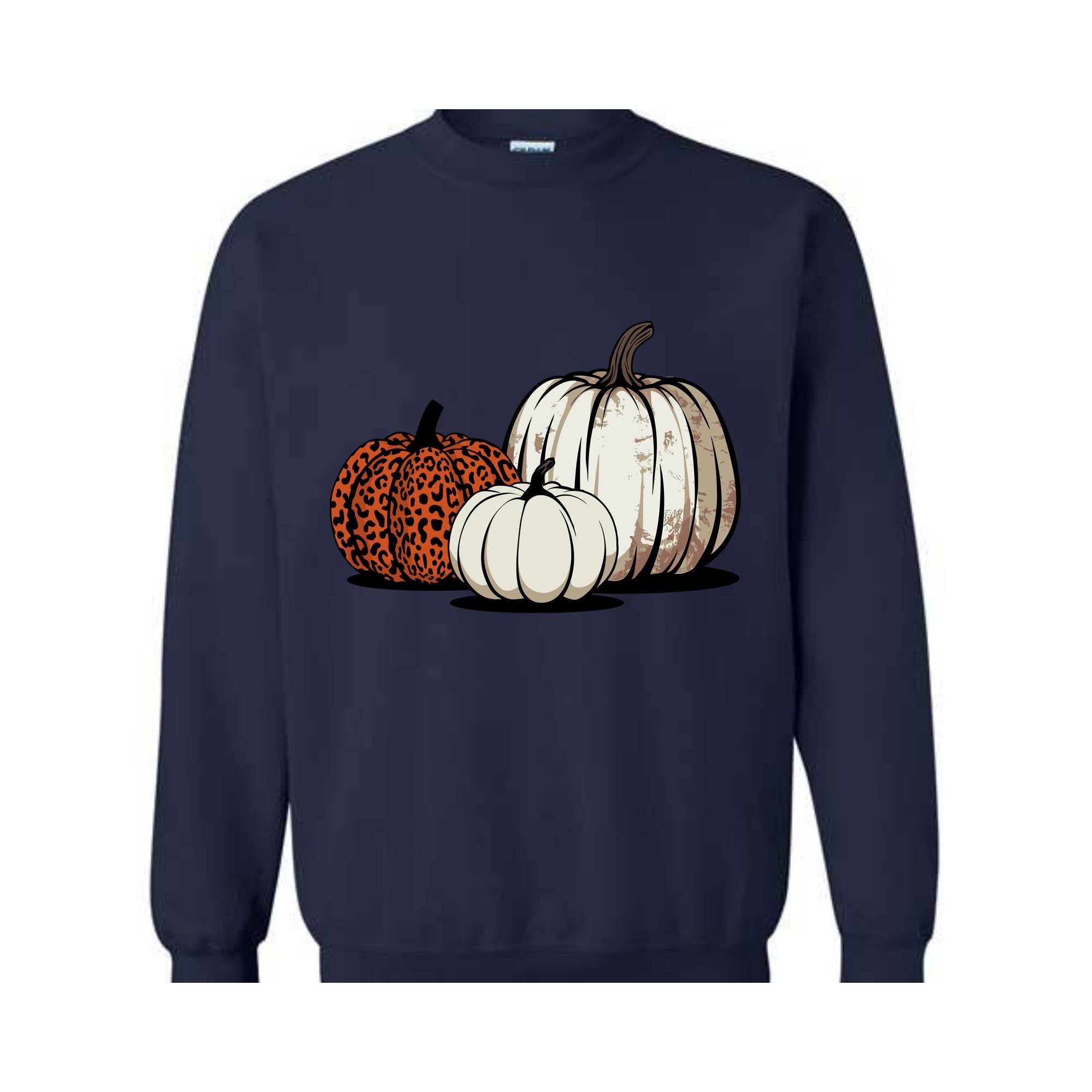 Leopard Pumpkin Sweatshirt, Thanksgiving, Halloween Shirt, Fall sweatshirt, Autumn, Thanksgiving Gifts