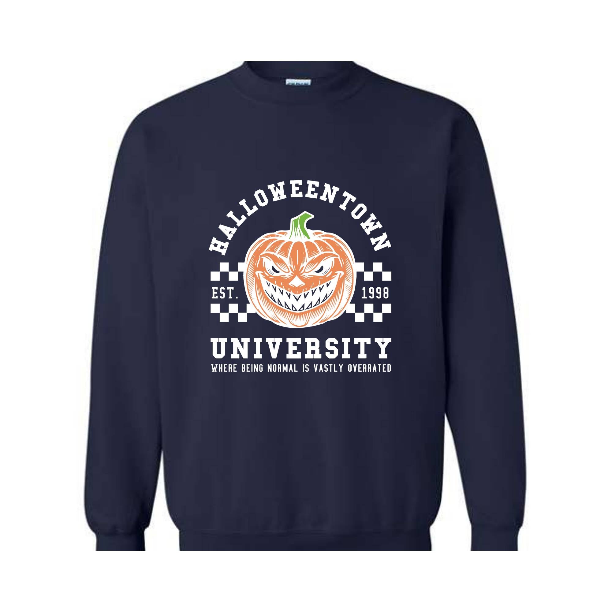 Retro Halloweentown University Sweatshirt, Vintage Halloween Sweater, Halloweentown Sweatshirt, Pumpkin Horror Shirt