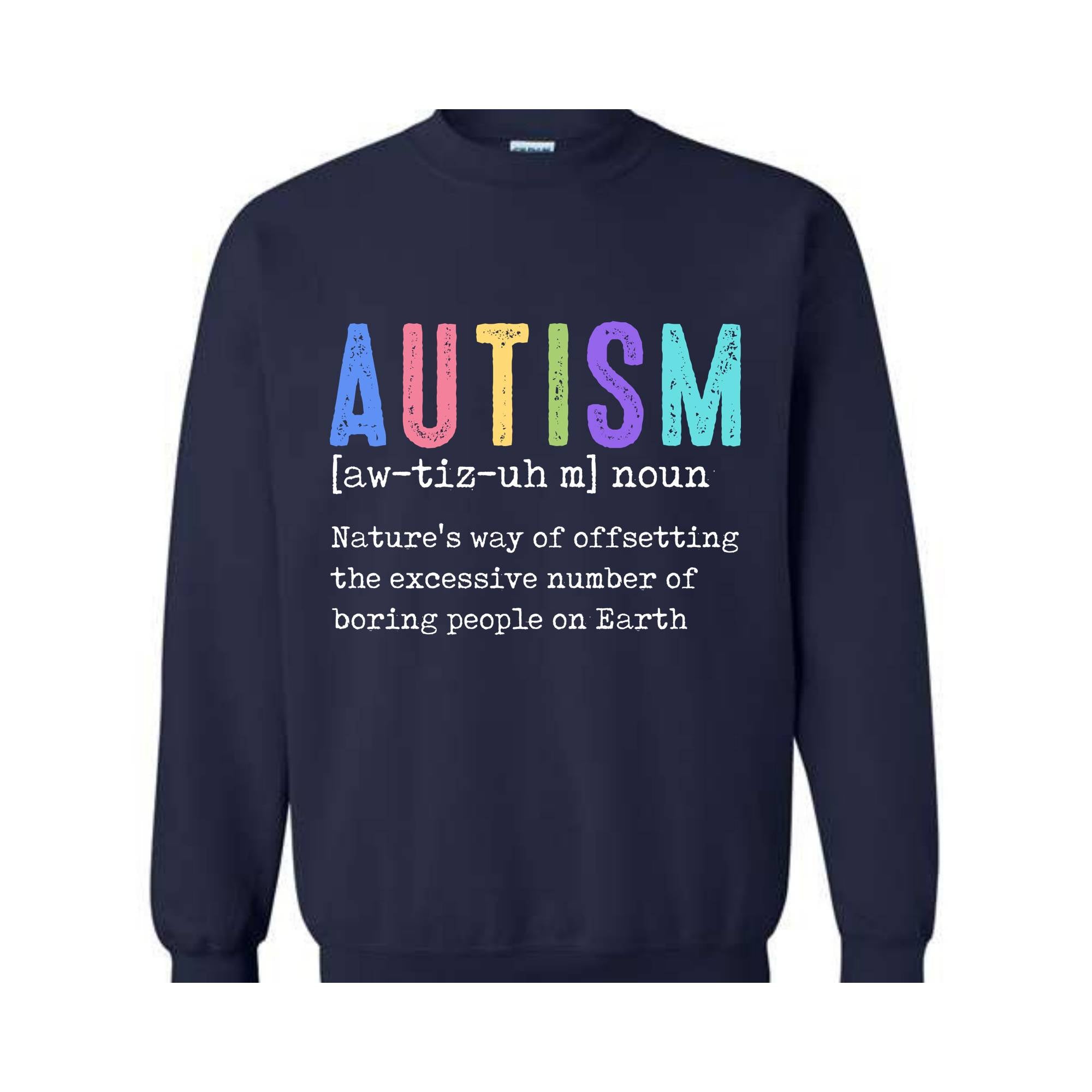 Autism Definition Sweatshirt, Retro Autism Sweatshirt, Autism Mom Sweatshirt, Autism Book lover, Autism Awareness Sweatshirt