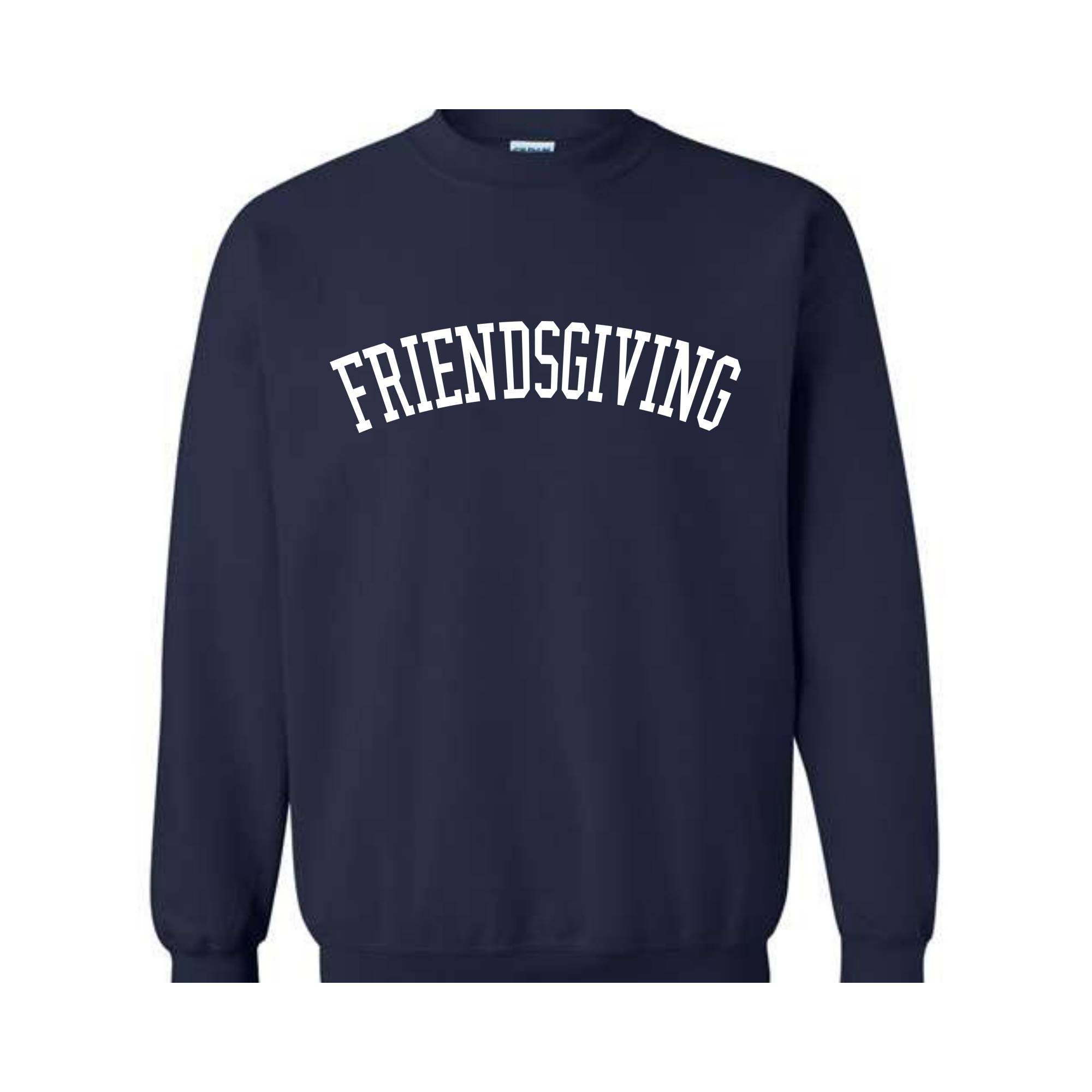 Friendsgiving Sweatshirt, Thanksgiving Sweatshirt, It's Fall Y'all, Thankful Sweater, Autumn Fall Sweatshirt, Thanksgiving Crewneck