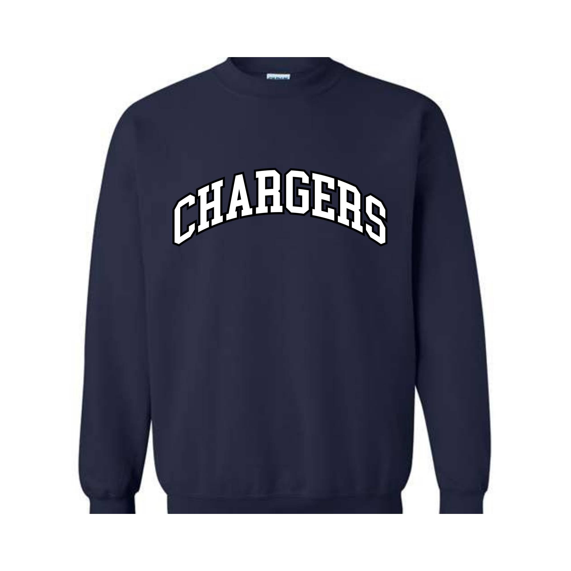 Team Mascot Sweatshirt, Chargers Team Sweatshirt, Chargers Team Spirit Sweatshirt, Chargers Fan Sweatshirt, Chargers School Sweatshirt