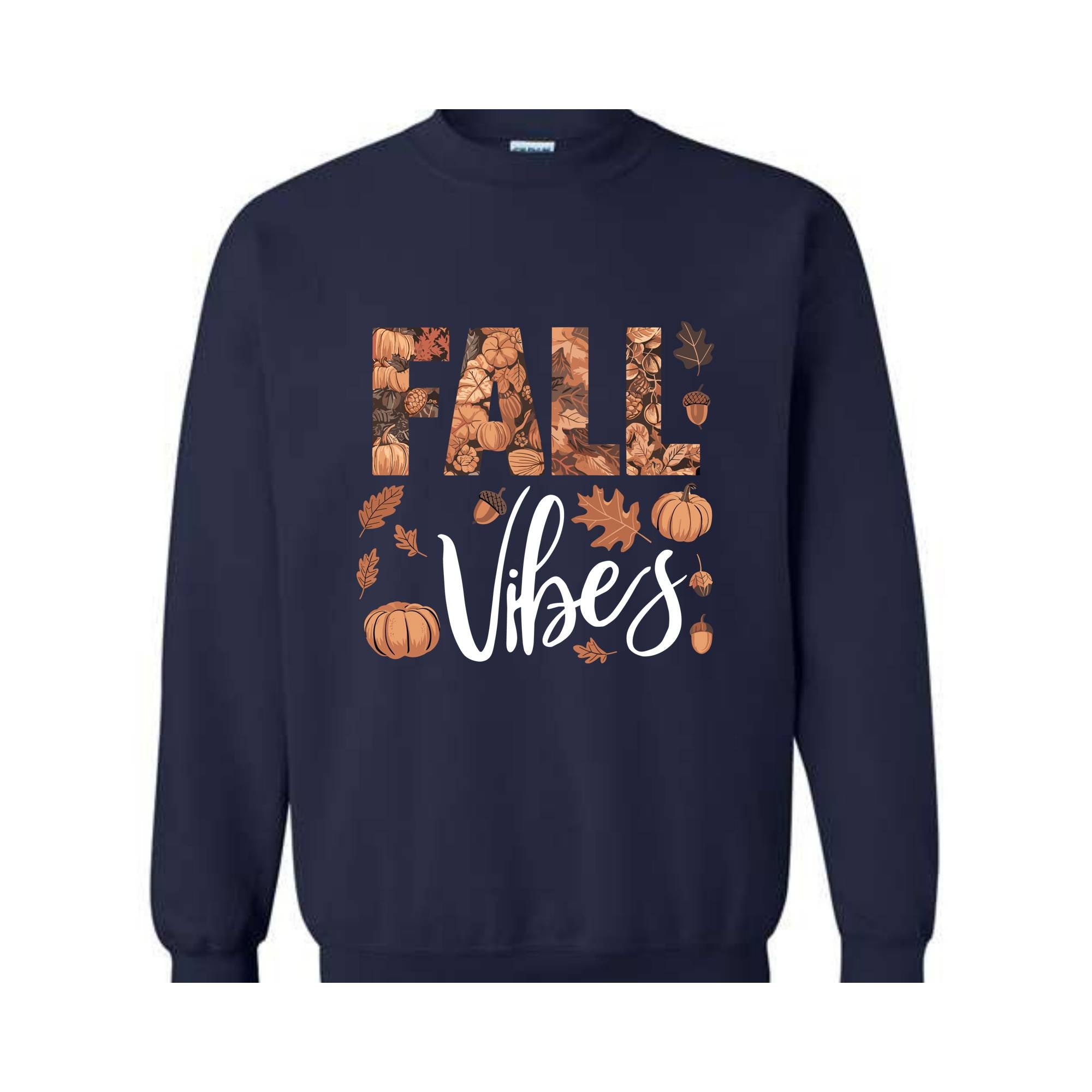 Fall Vibes Sweatshirt, Pumpkin Season Sweater, Thanksgiving Tshirt, Halloween Shirt, Fall Apparel, Autumn Sweat, Thanksgiving Gifts